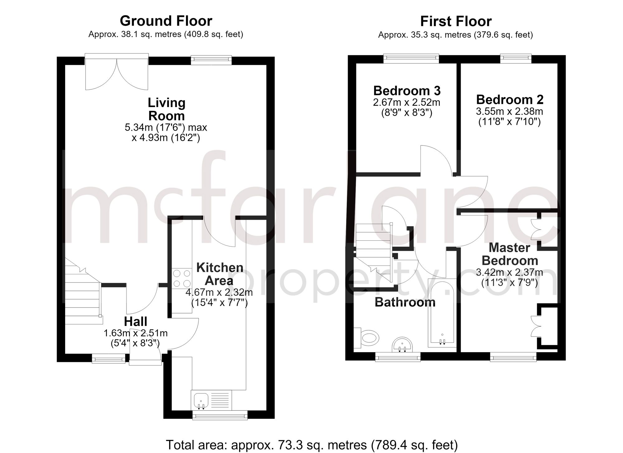 5 Meadow Close, Swindon floorplan