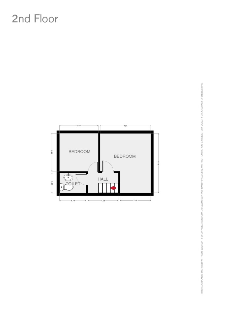 71, Keppoch Street, Cardiff floorplan