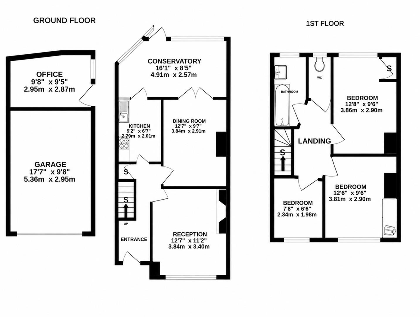 4, Craneswater, Hayes floorplan