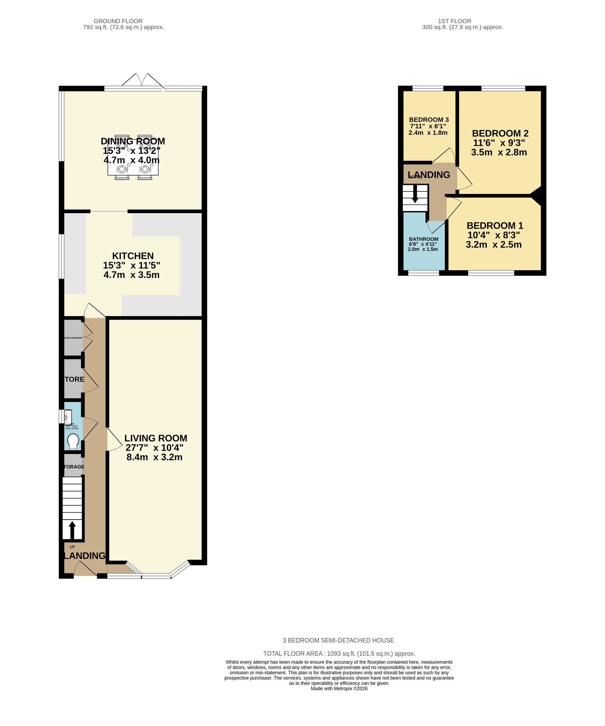 25 Swithland Avenue, Leicester floorplan