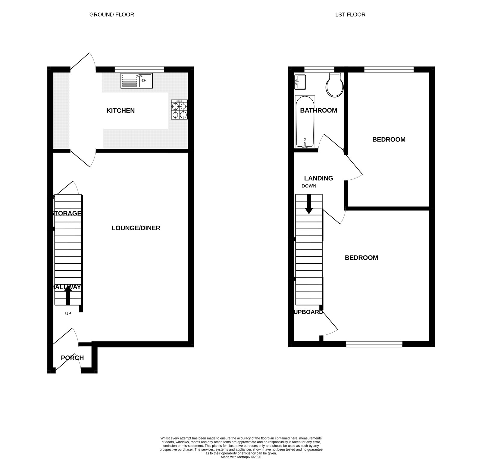 276, Overton Close, Hampshire floorplan