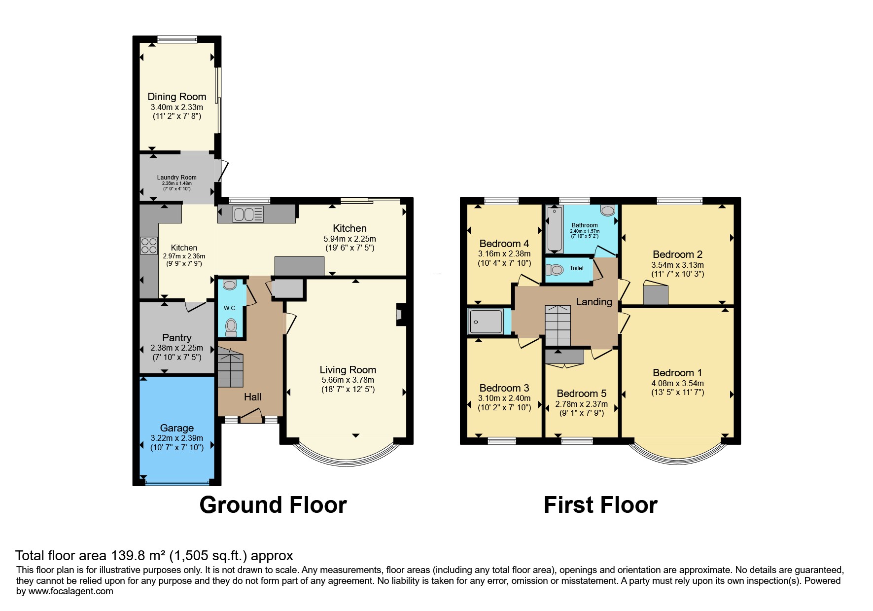 53, Cotswold Avenue, Northampton floorplan