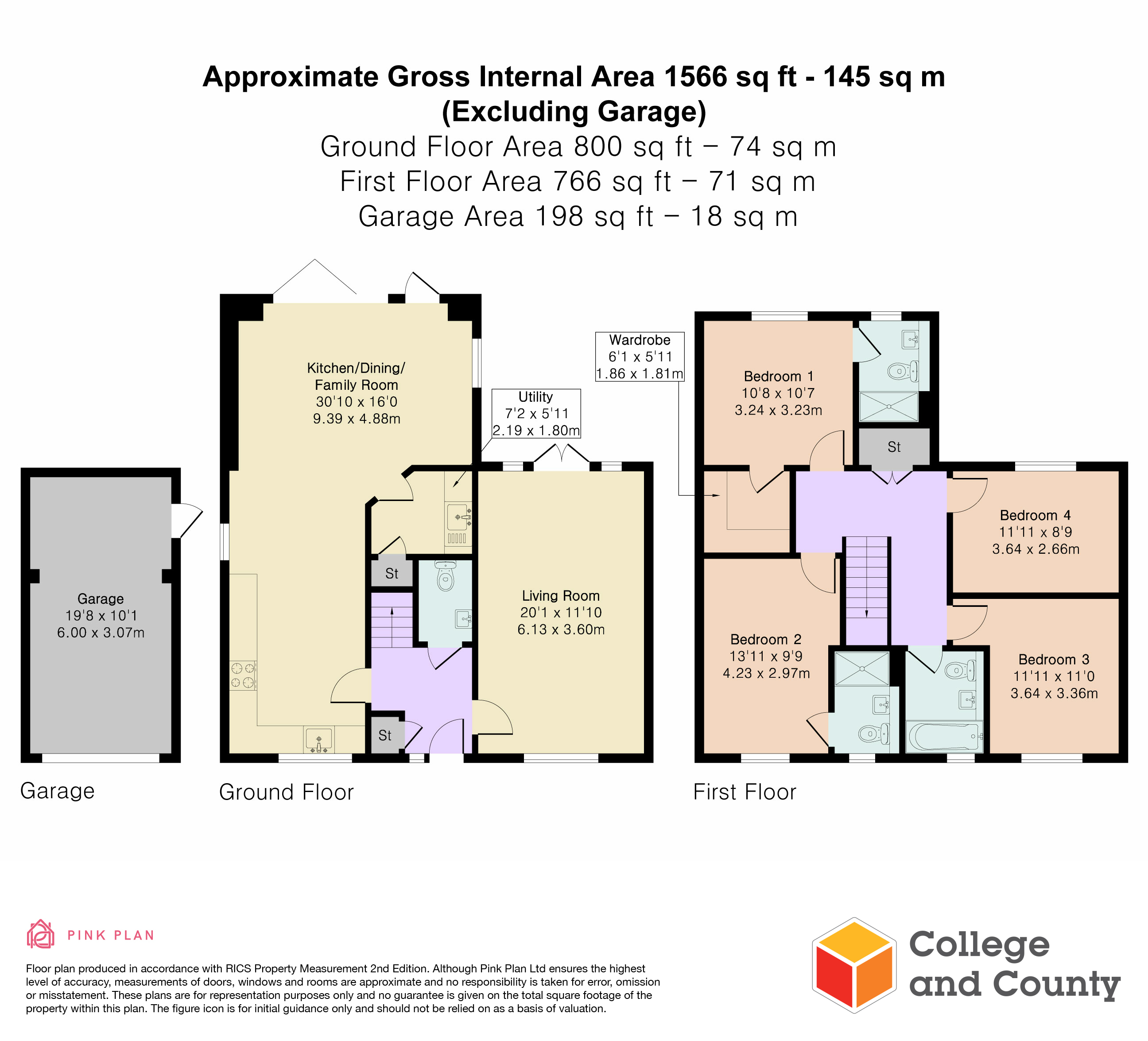 2, Brook Meadow, Aylesbury floorplan