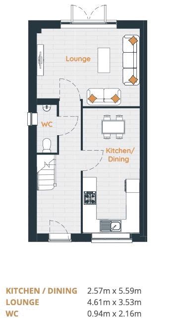 Plot 24 The Sandall, Mill Lane, Selby floorplan