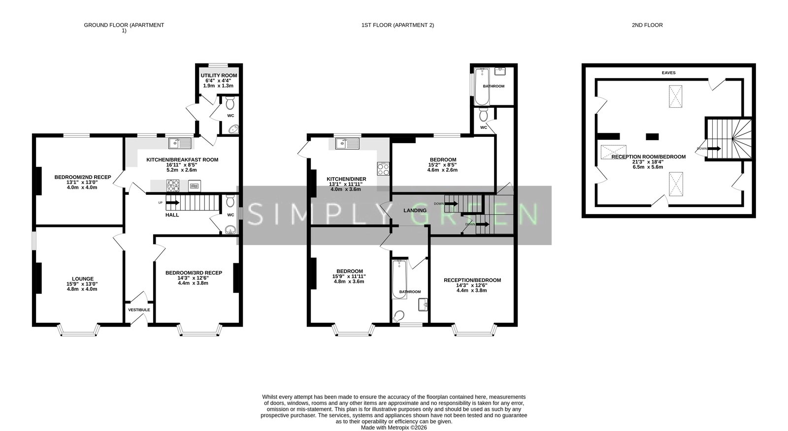 26, Church Road, Newton Abbot floorplan