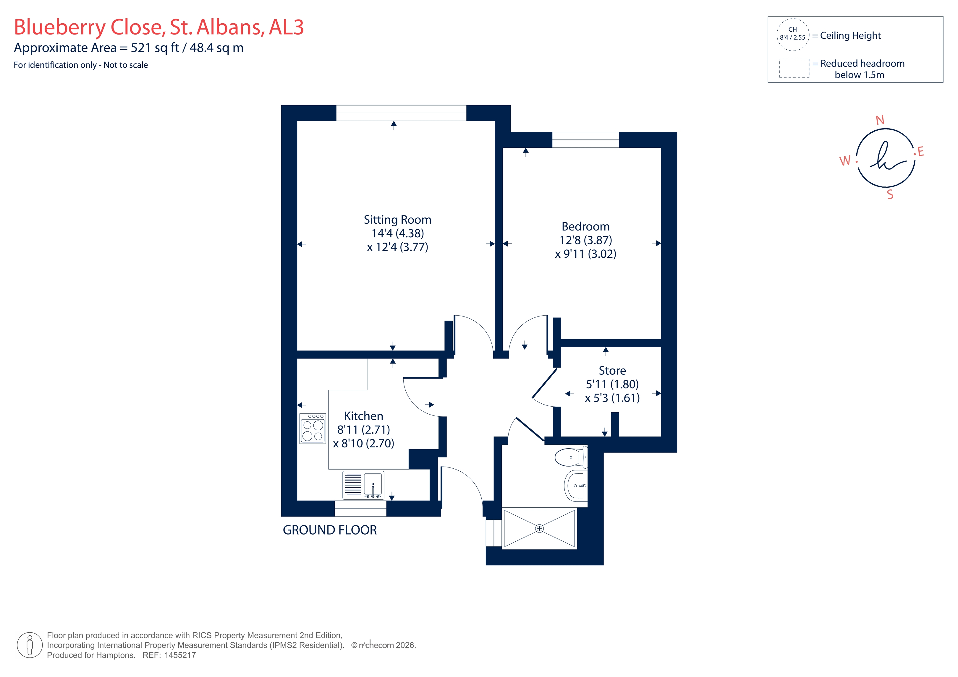 9, Blueberry Close, St. Albans floorplan