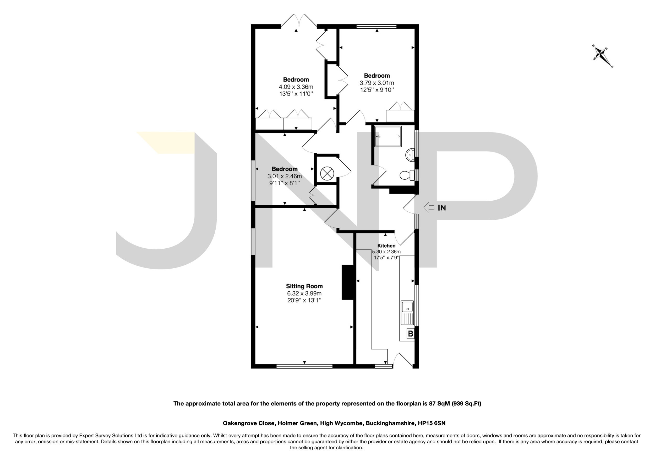 10, Oakengrove Close, High Wycombe floorplan