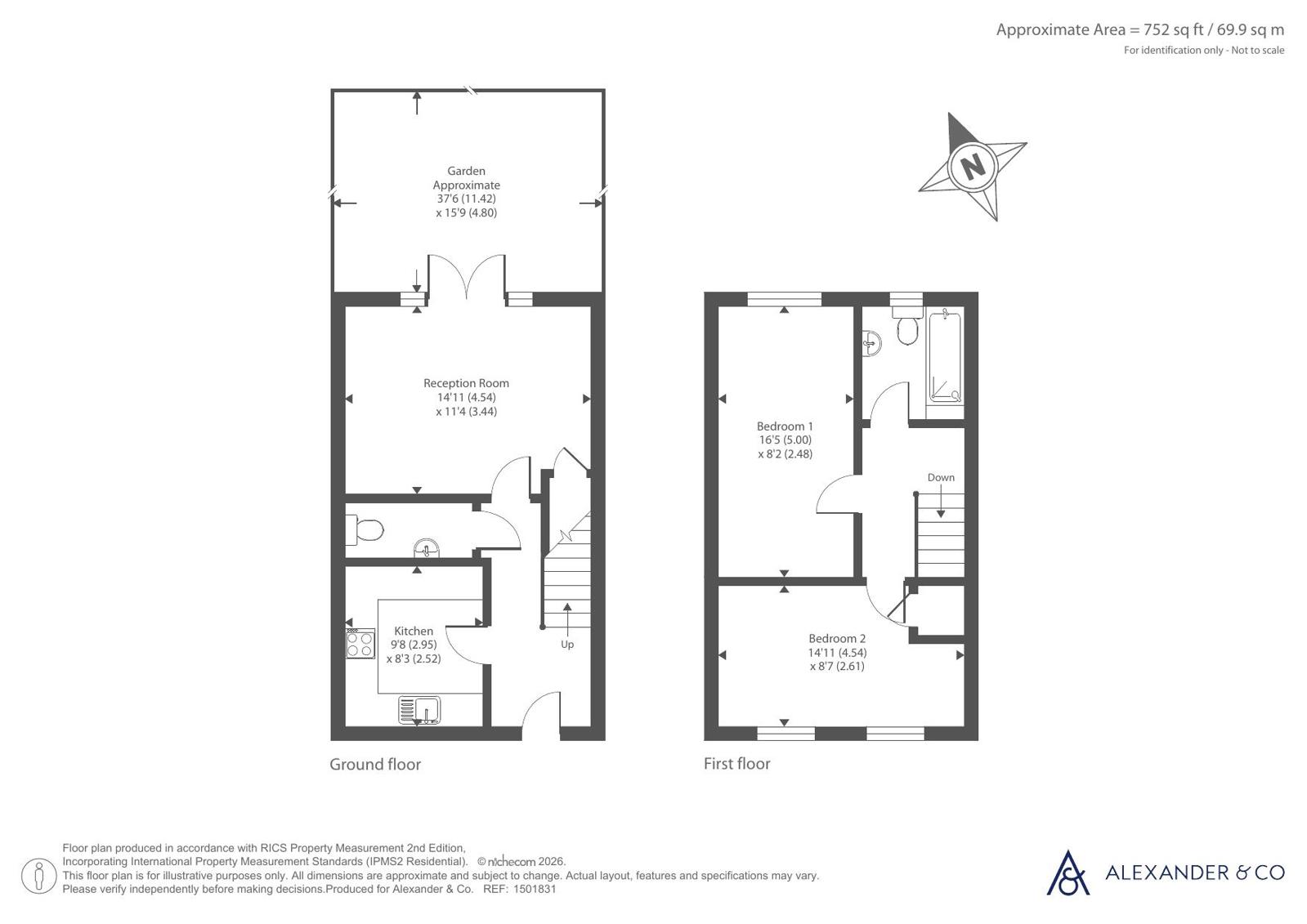7, Camilla Grove, Dunstable floorplan