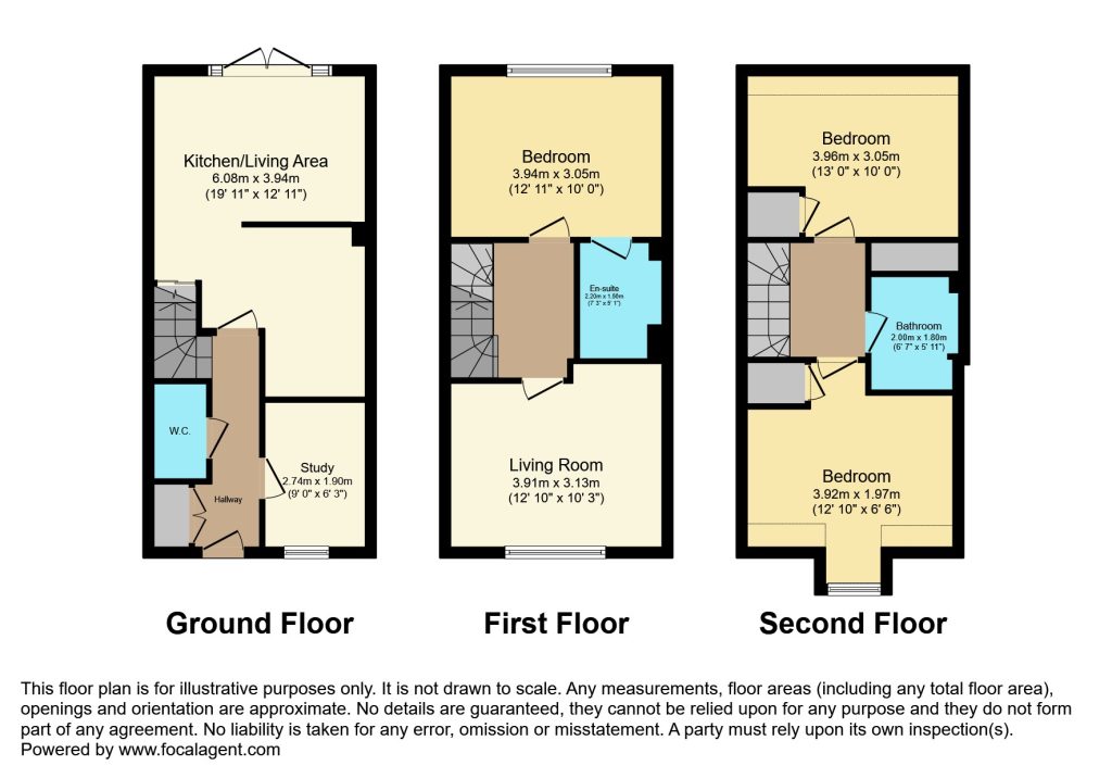 35, Cae Brewis, Boverton, Llantwit Major floorplan