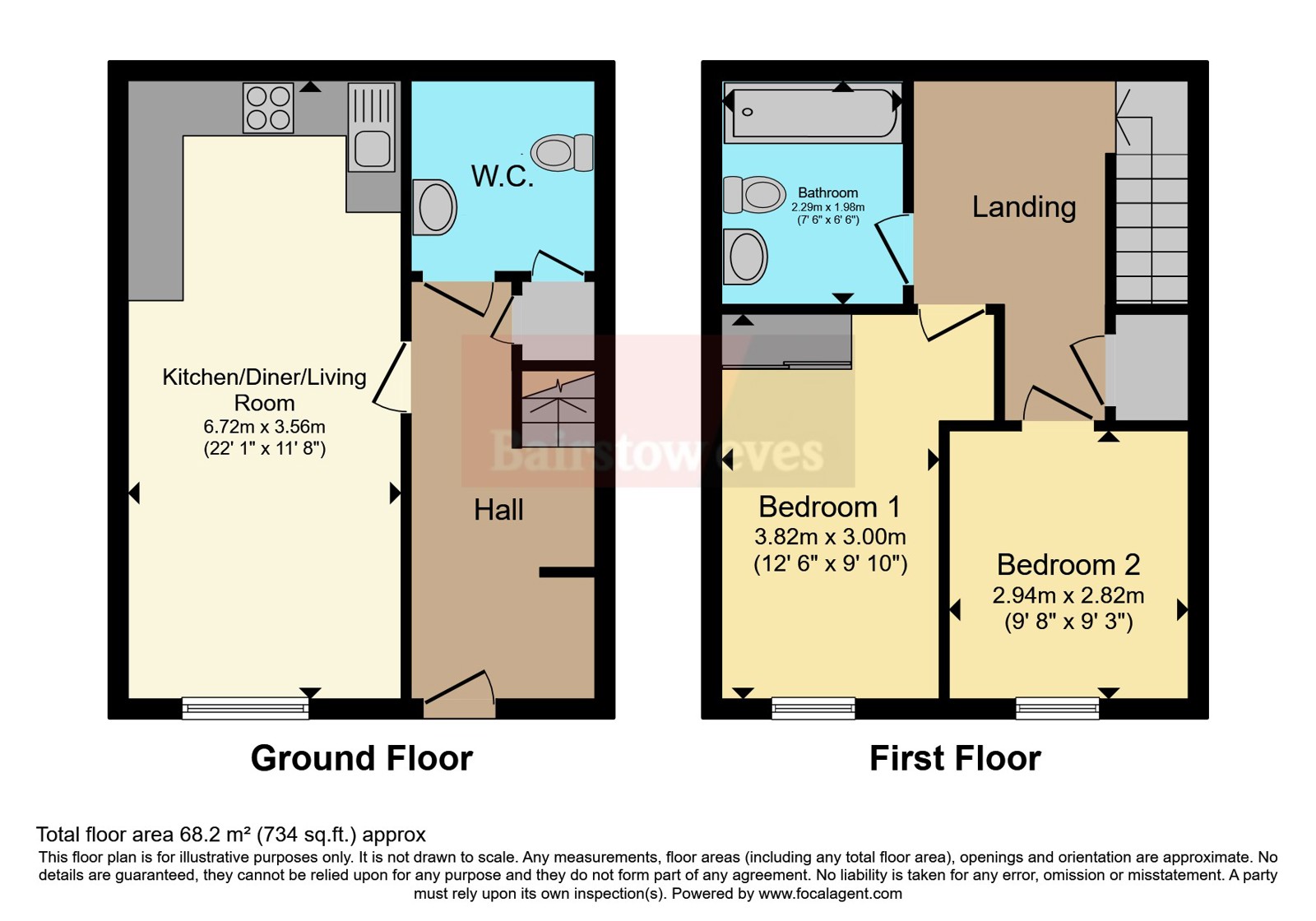 2, River Heights, London floorplan