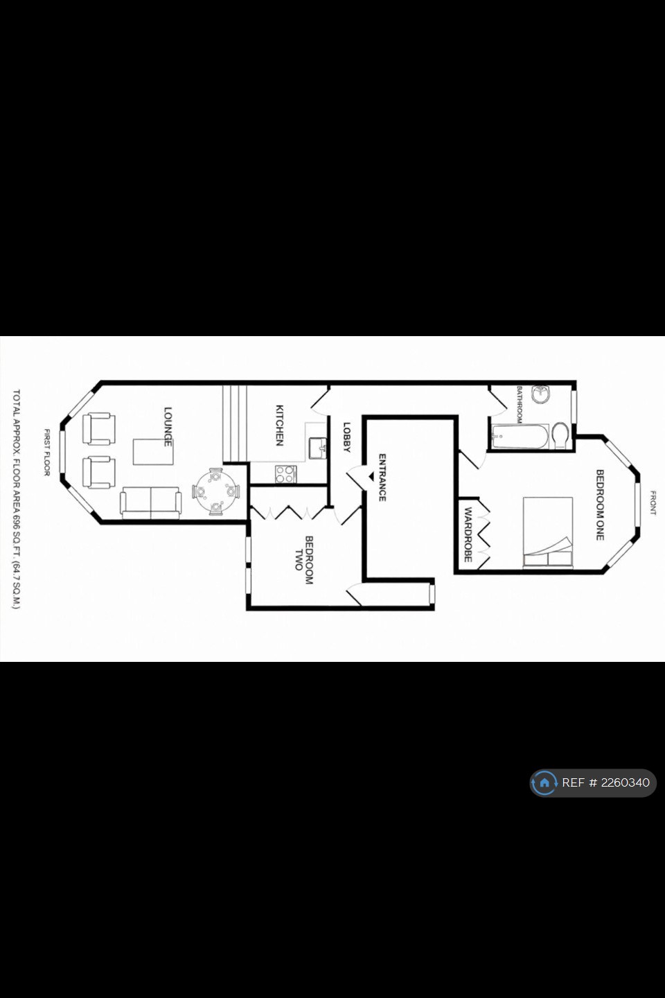 Woodside Park Road, London floorplan