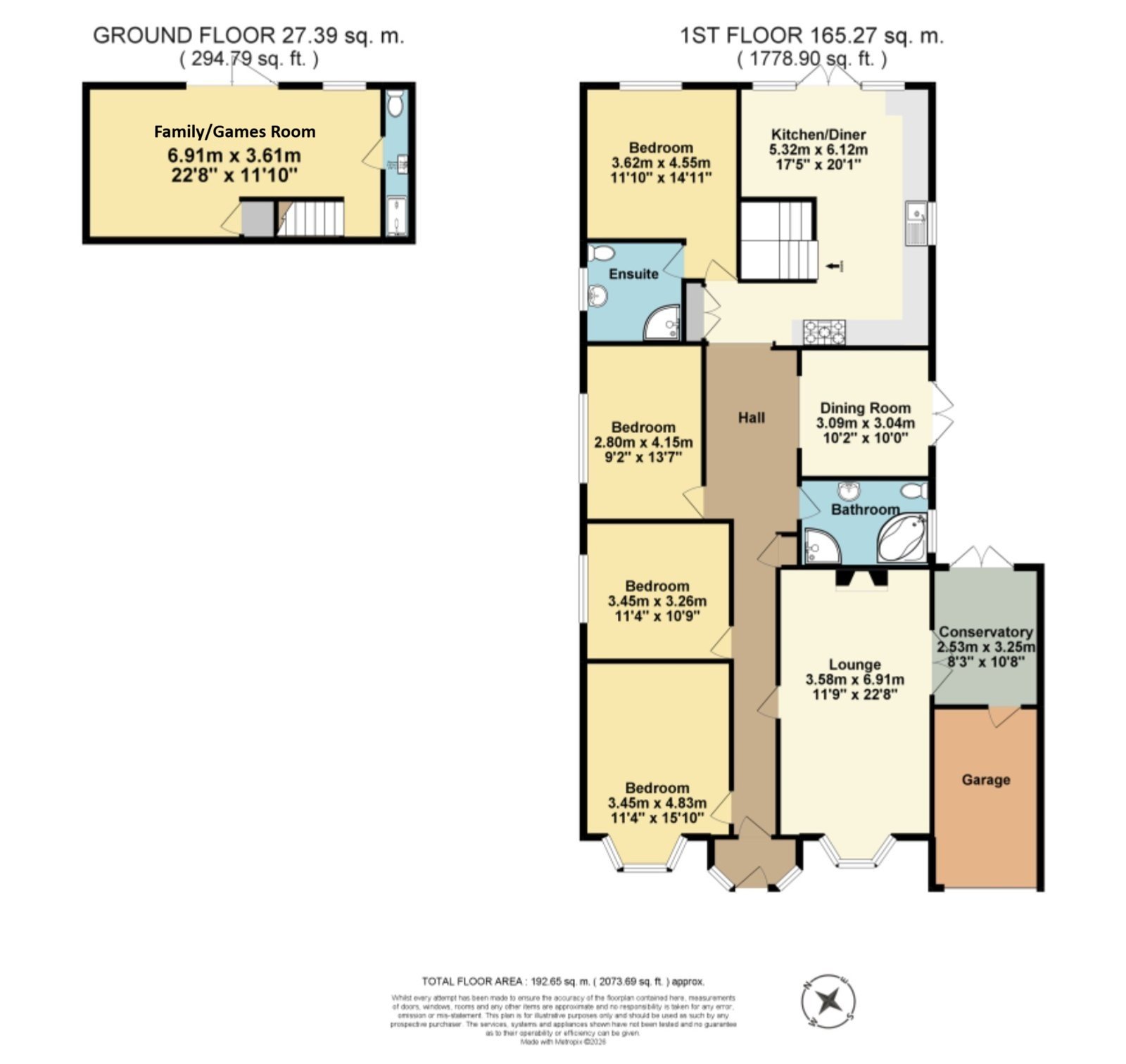 Rotherwood,, Edward Road, Deal floorplan