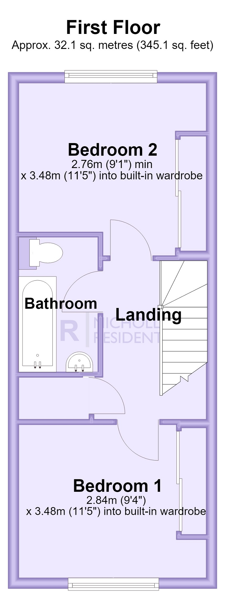 2, Pearing Close, Worcester Park floorplan