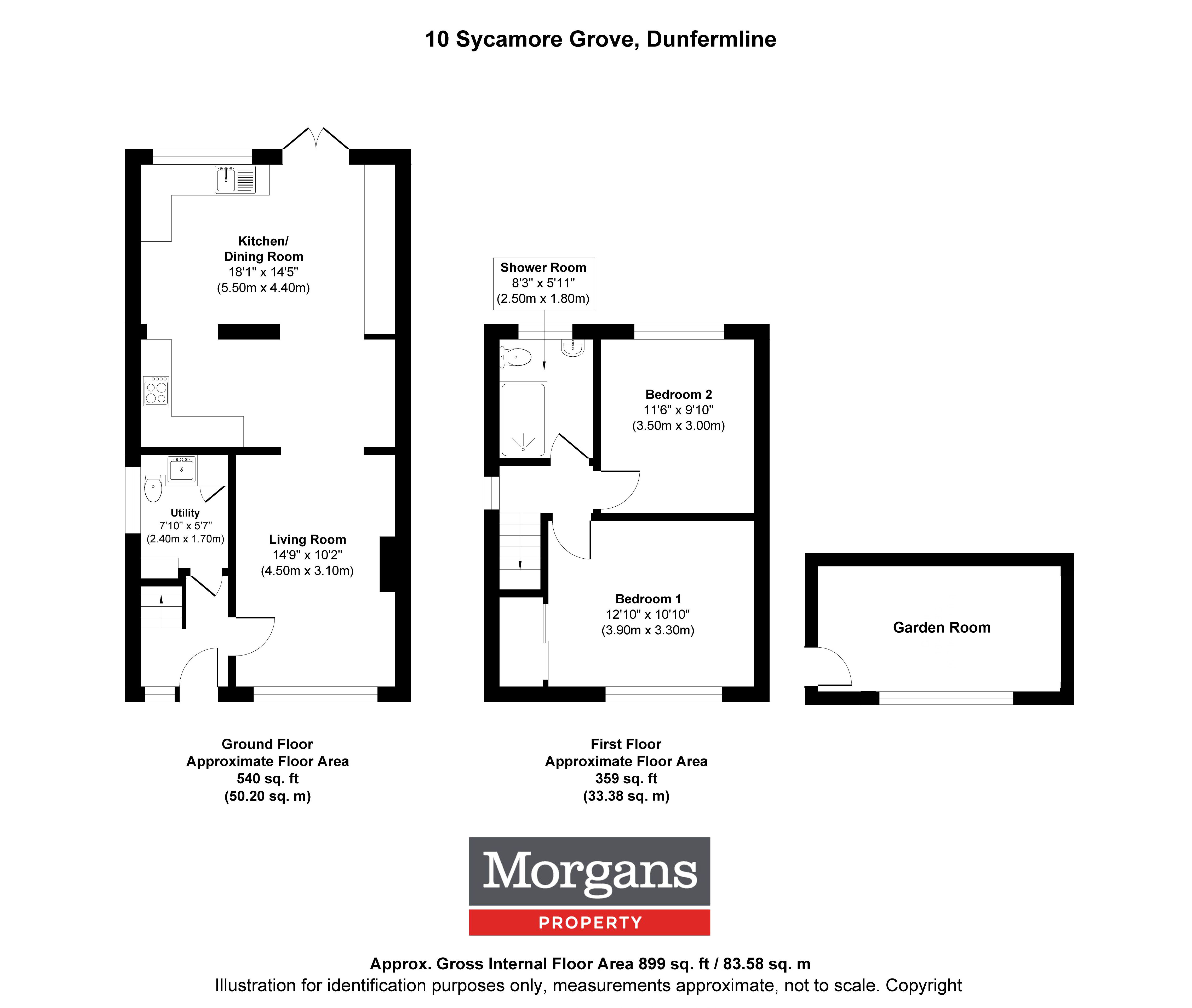 Sycamore Grove, Dunfermline floorplan