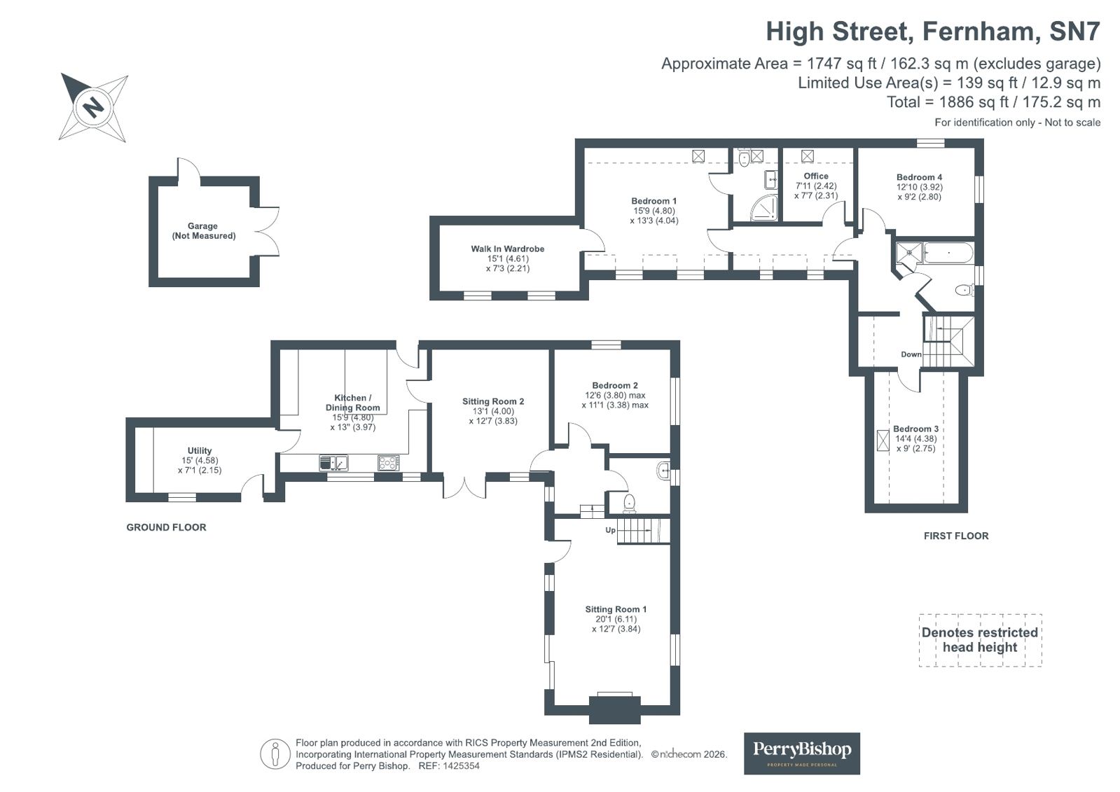 New House,, High Street, Fernham floorplan