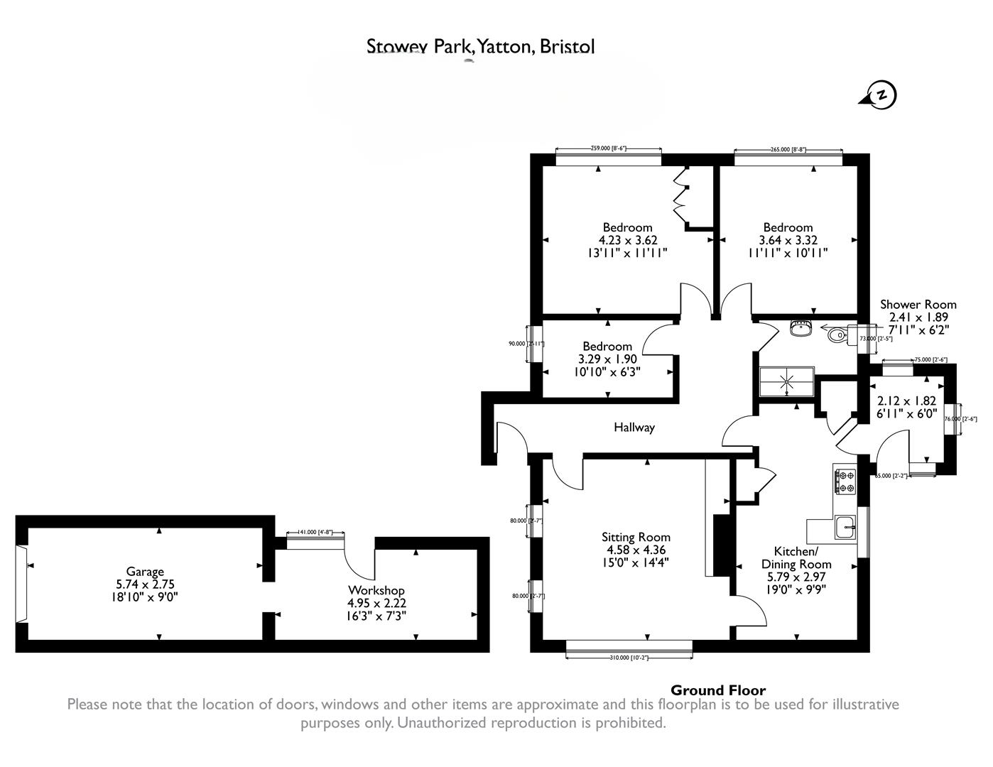 00, Stowey Park, Bristol floorplan