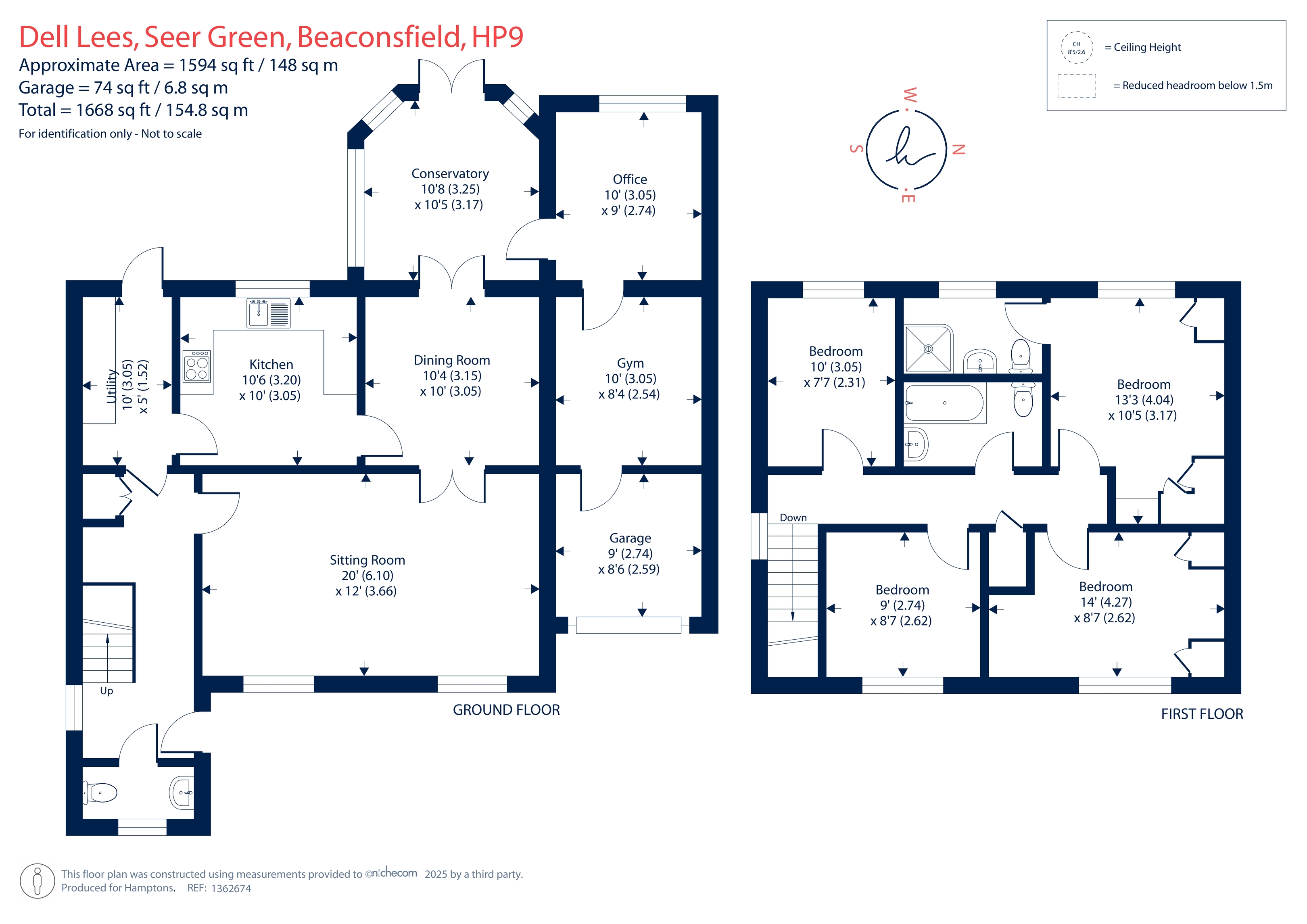 5, Dell Lees, Beaconsfield floorplan