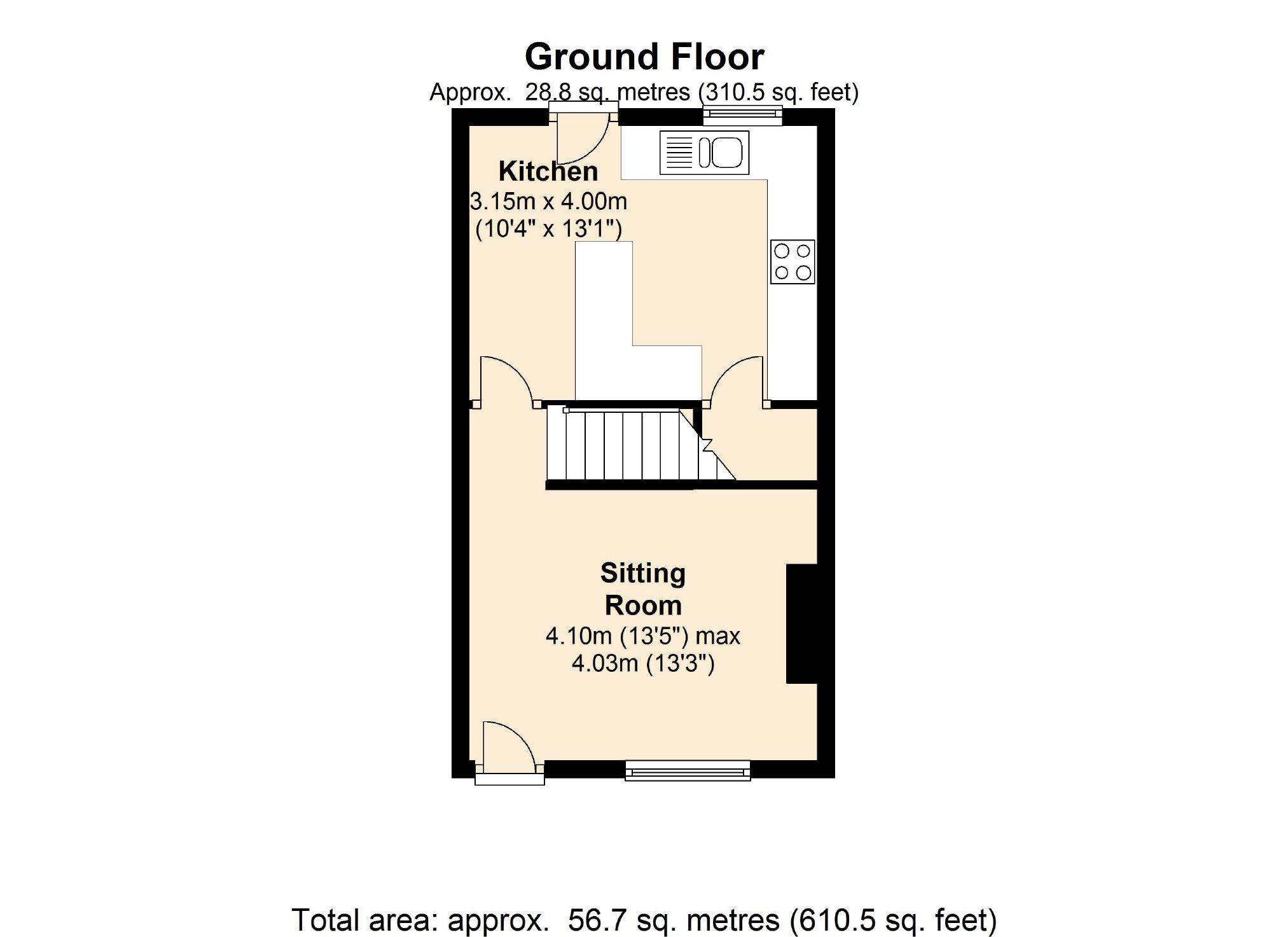 2 Bedrooms Terraced house to rent in Dryden Street, Swindon SN1