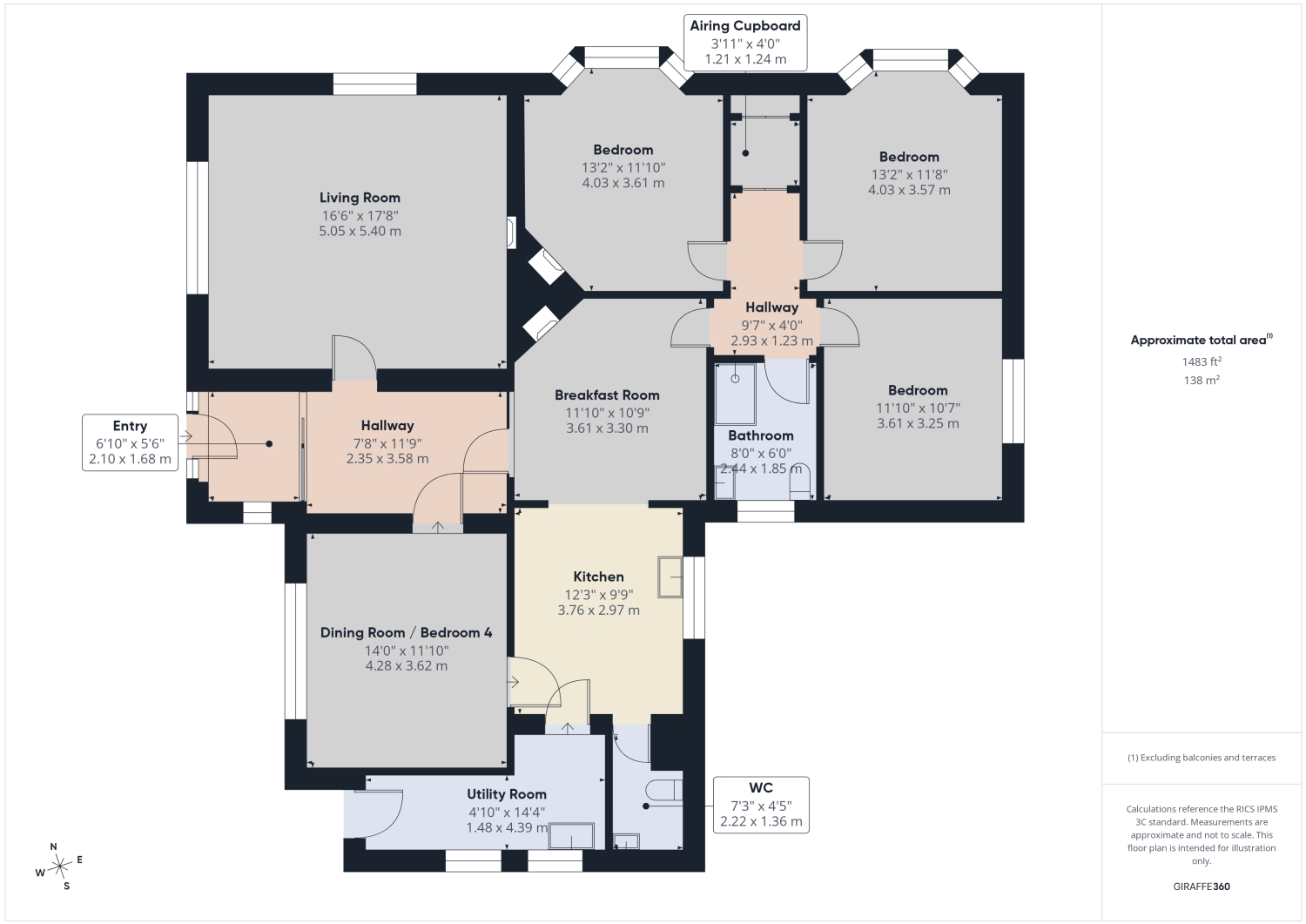 Orchard View, Manor Farm, Cheltenham floorplan