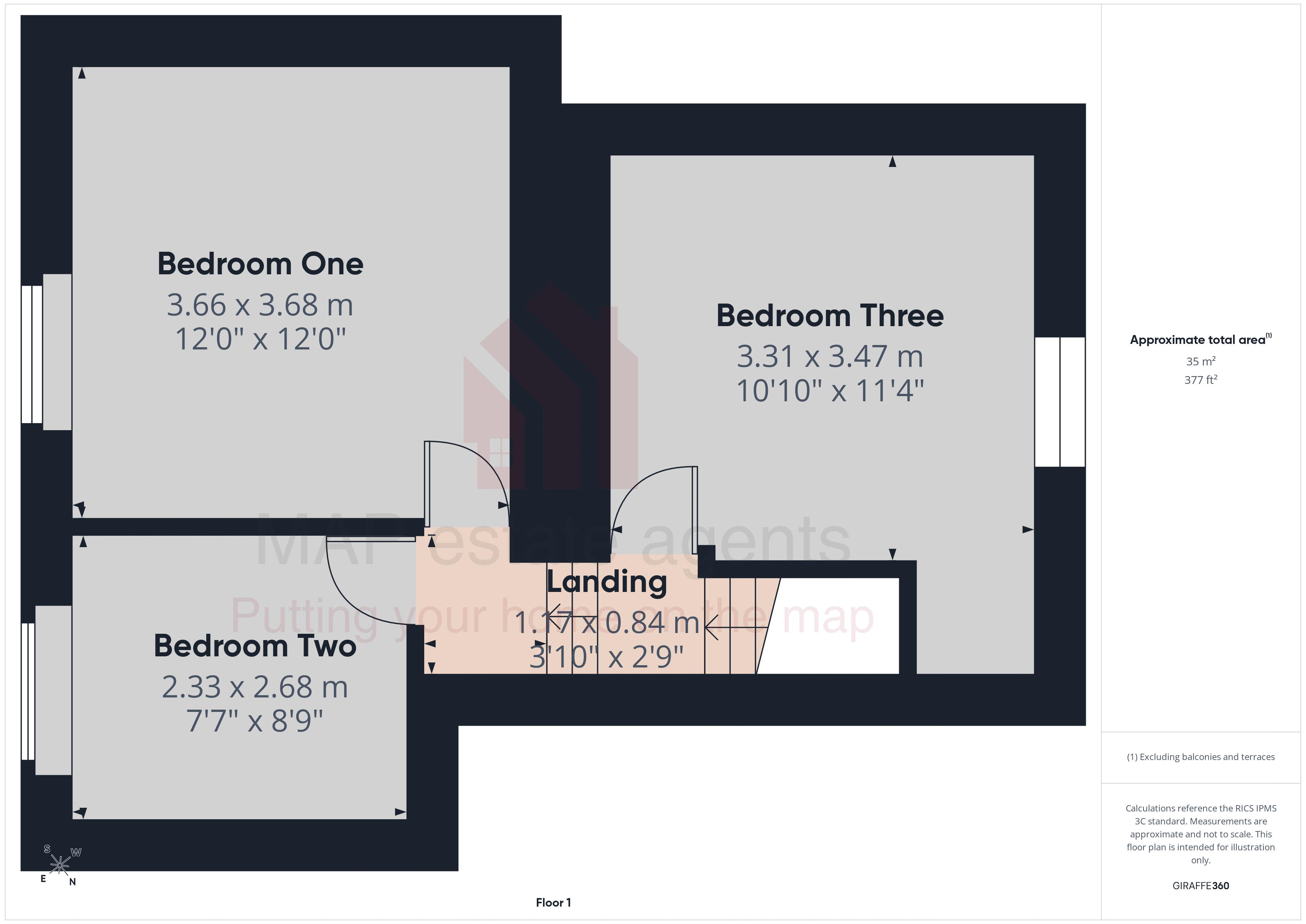45, East End, Redruth floorplan