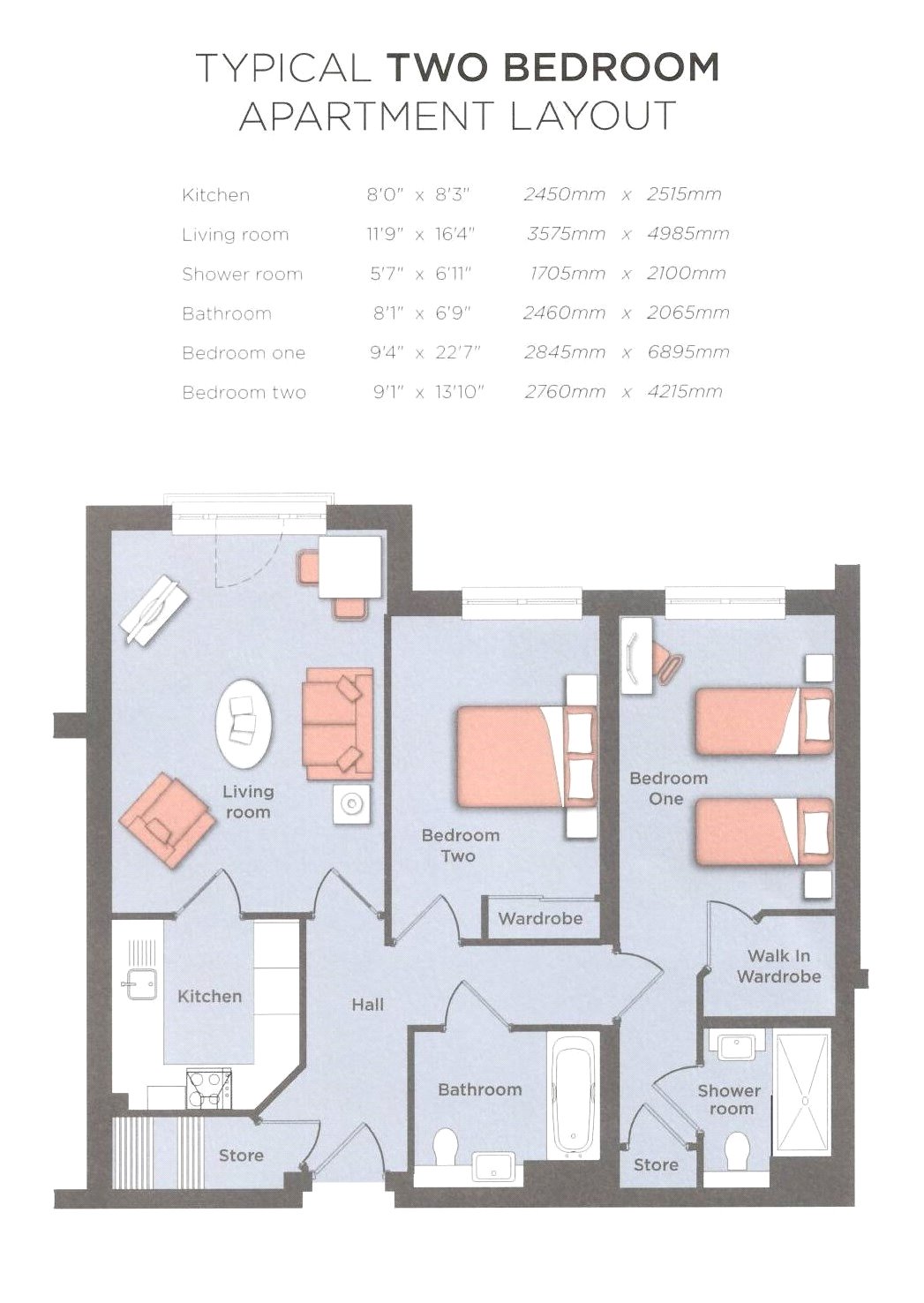 12, Burlington Lodge, Swanley floorplan