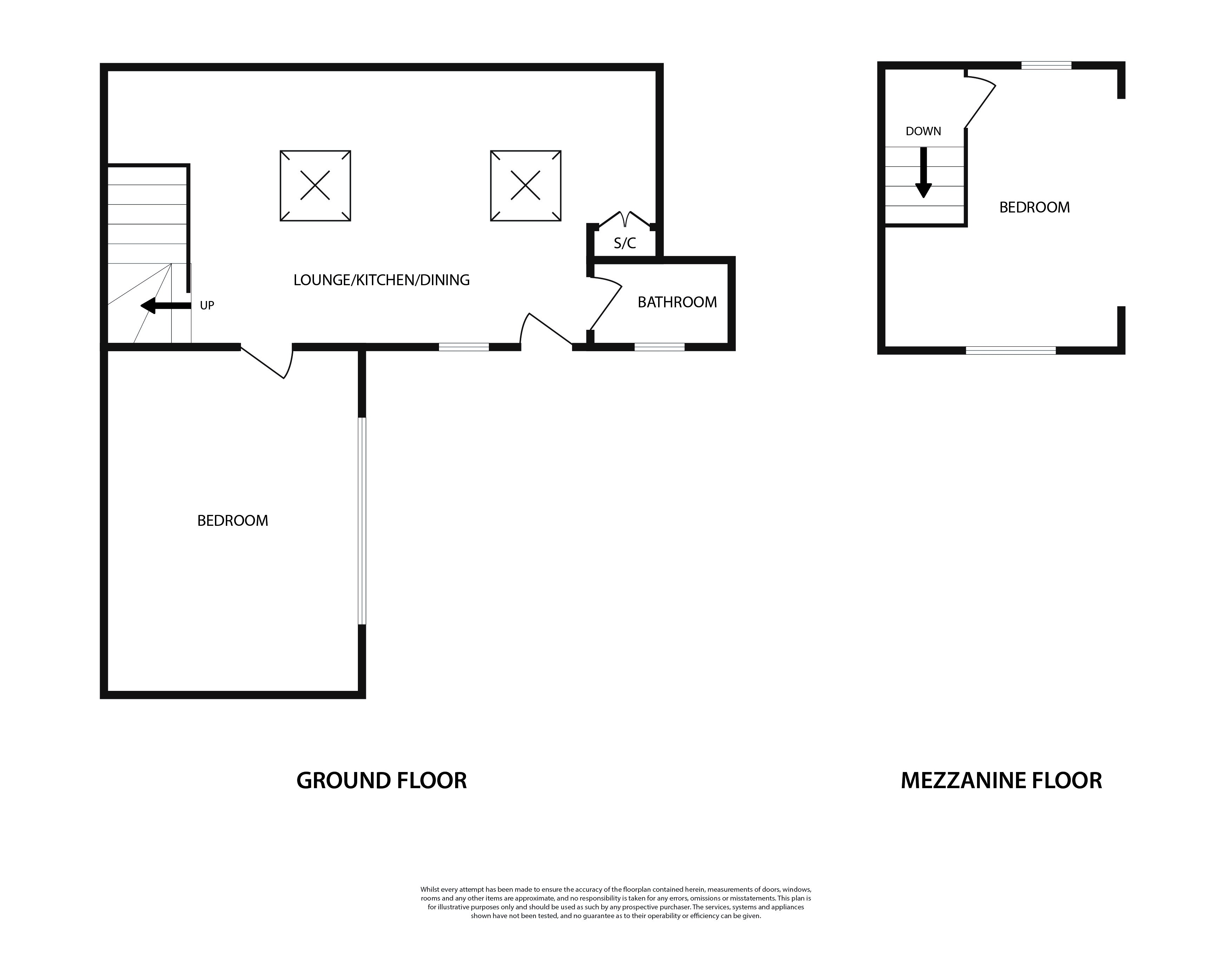 High Street, Langford floorplan
