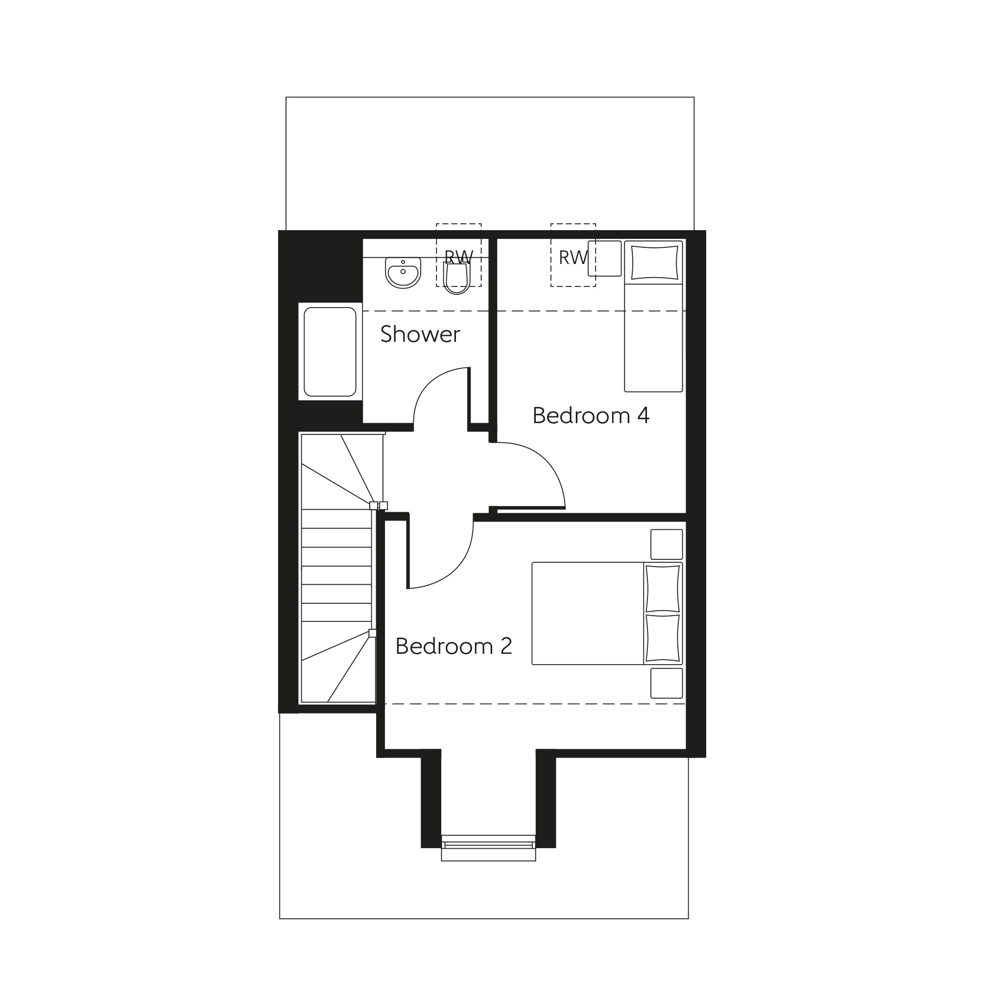 133, Washmill Gardens, Northfleet floorplan