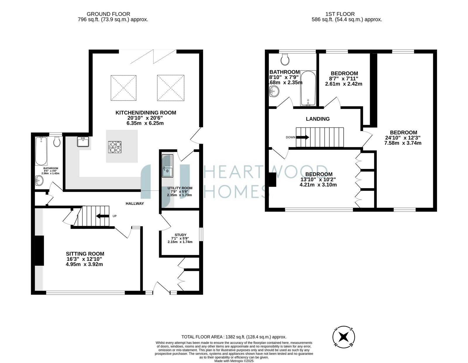 22, Morris Way, St. Albans floorplan