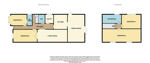 Chestnut Close, Hockley floorplan