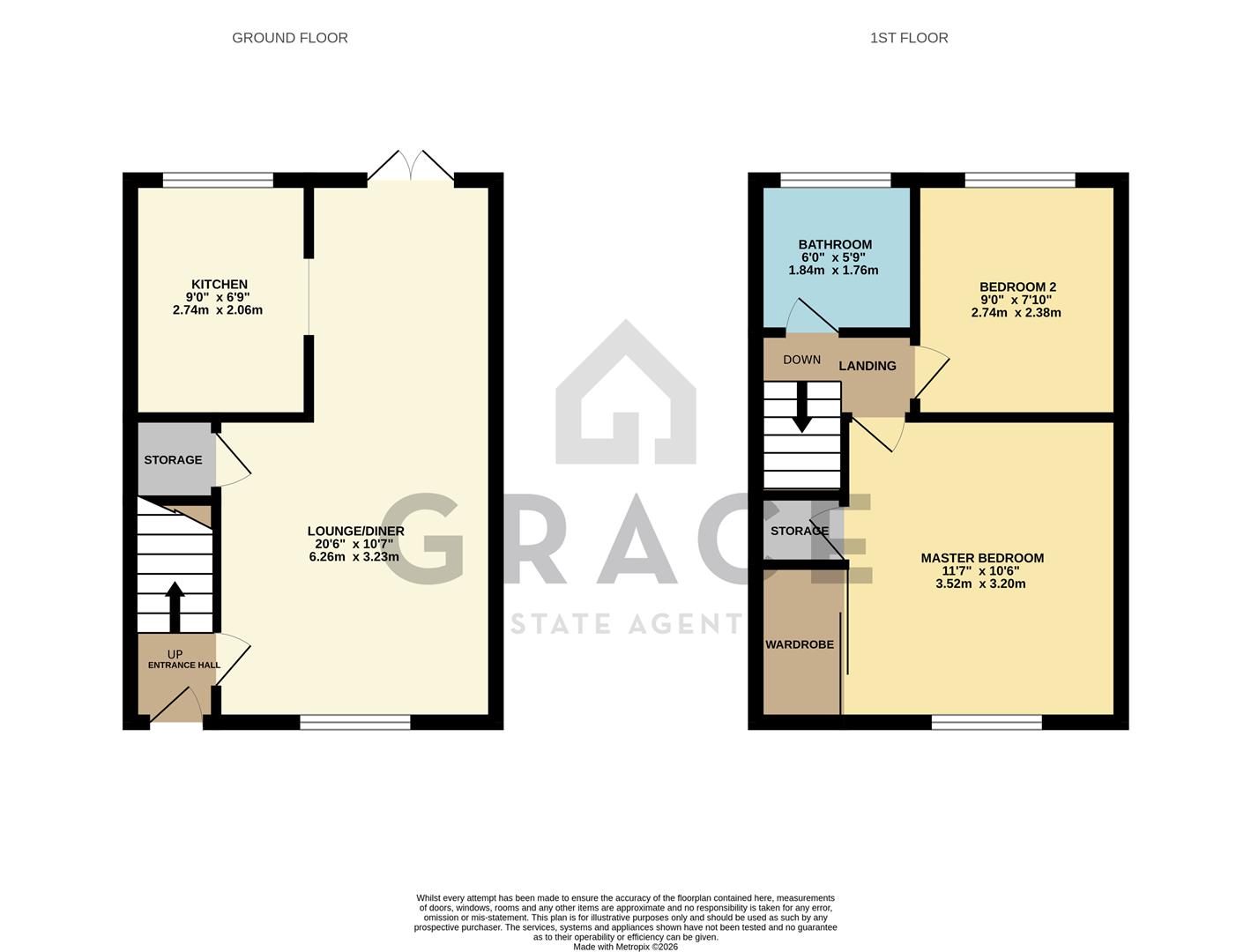 154, Heatherhayes, Ipswich floorplan