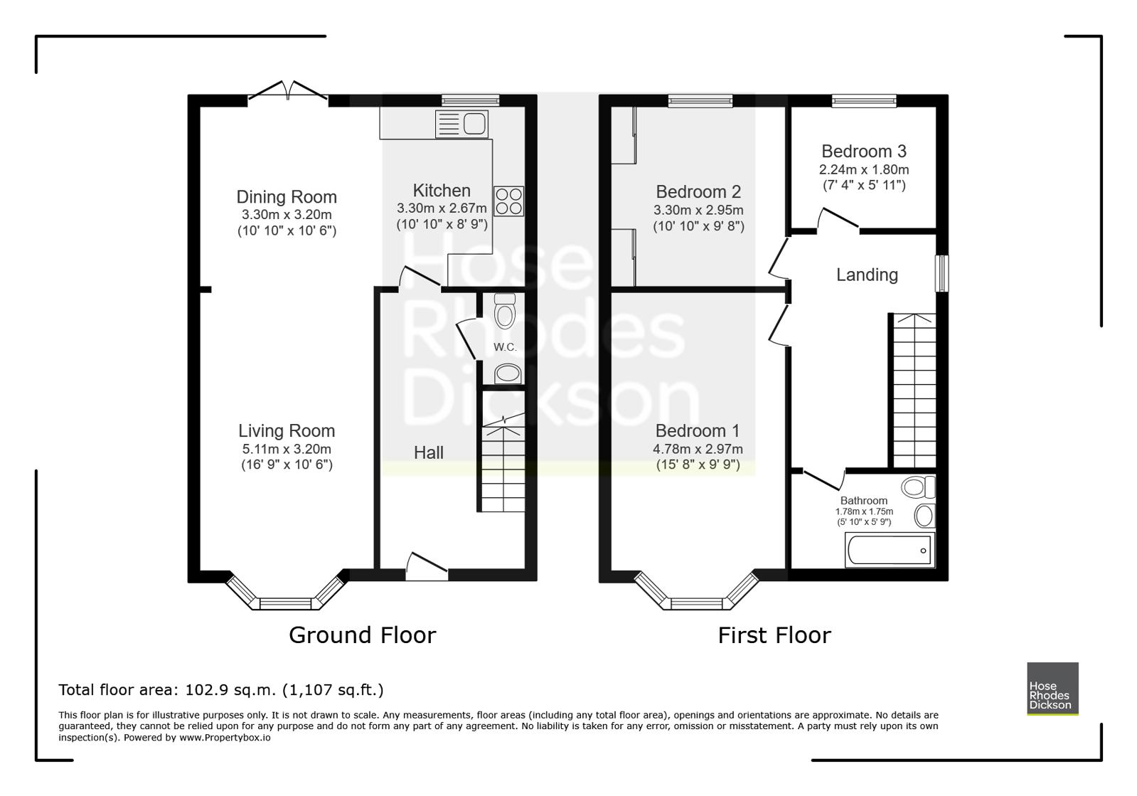 54, Place Road, Isle of Wight floorplan