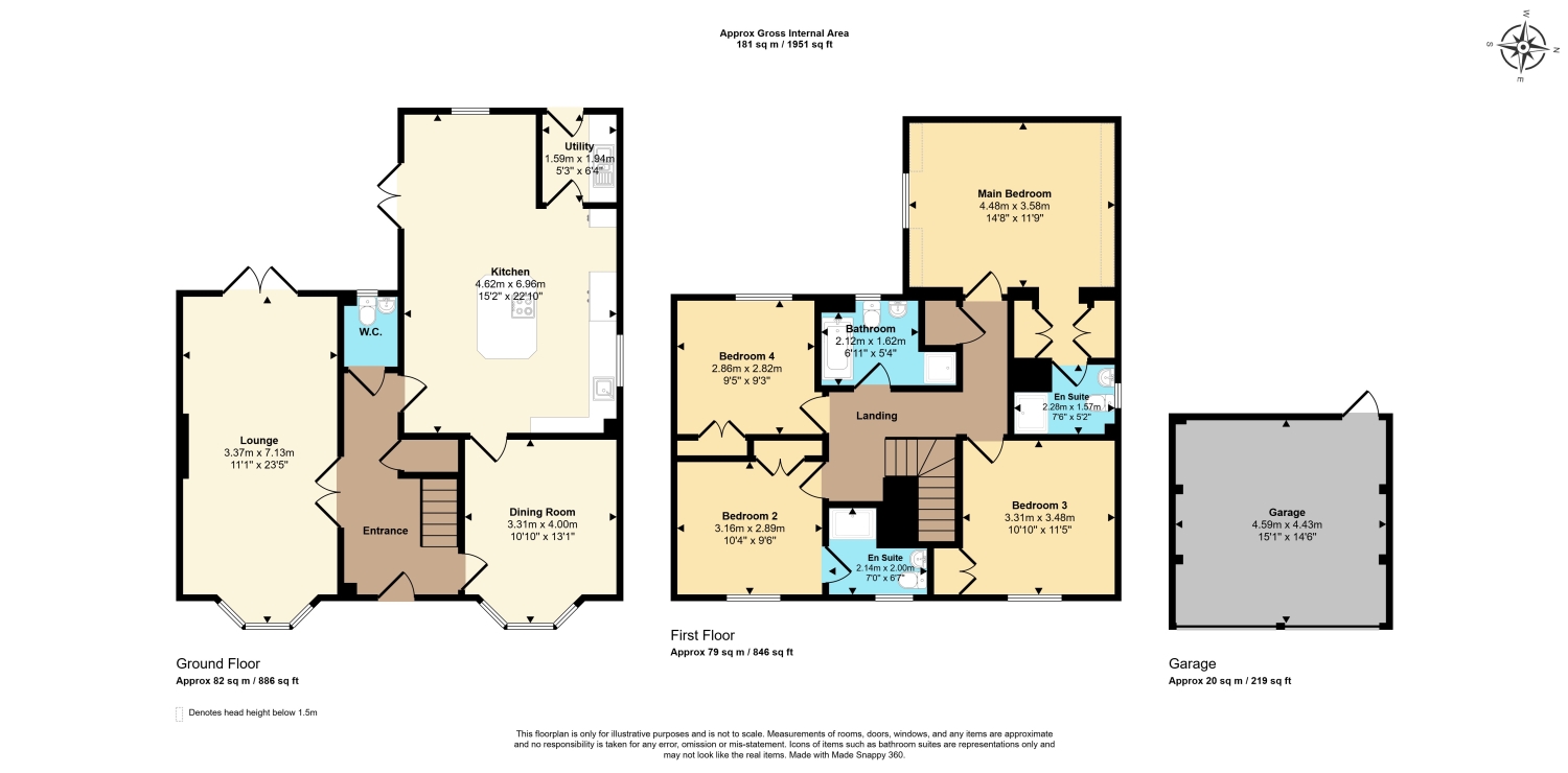 4, Hatwell Row, Carterton floorplan