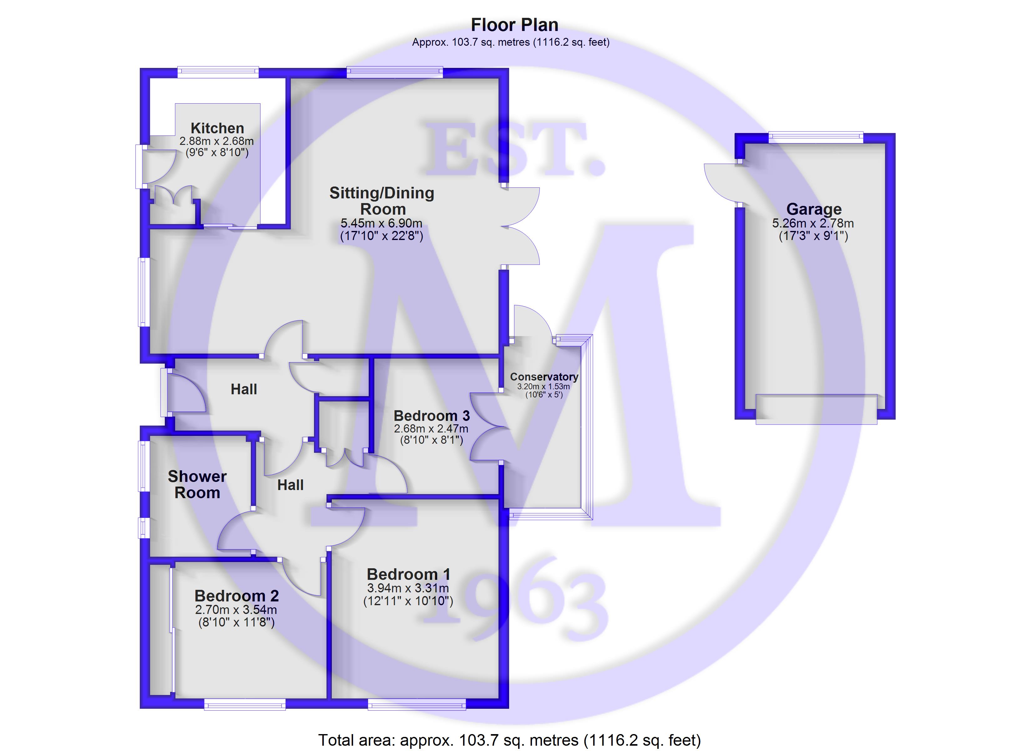 35, Cutler Close, Hampshire floorplan