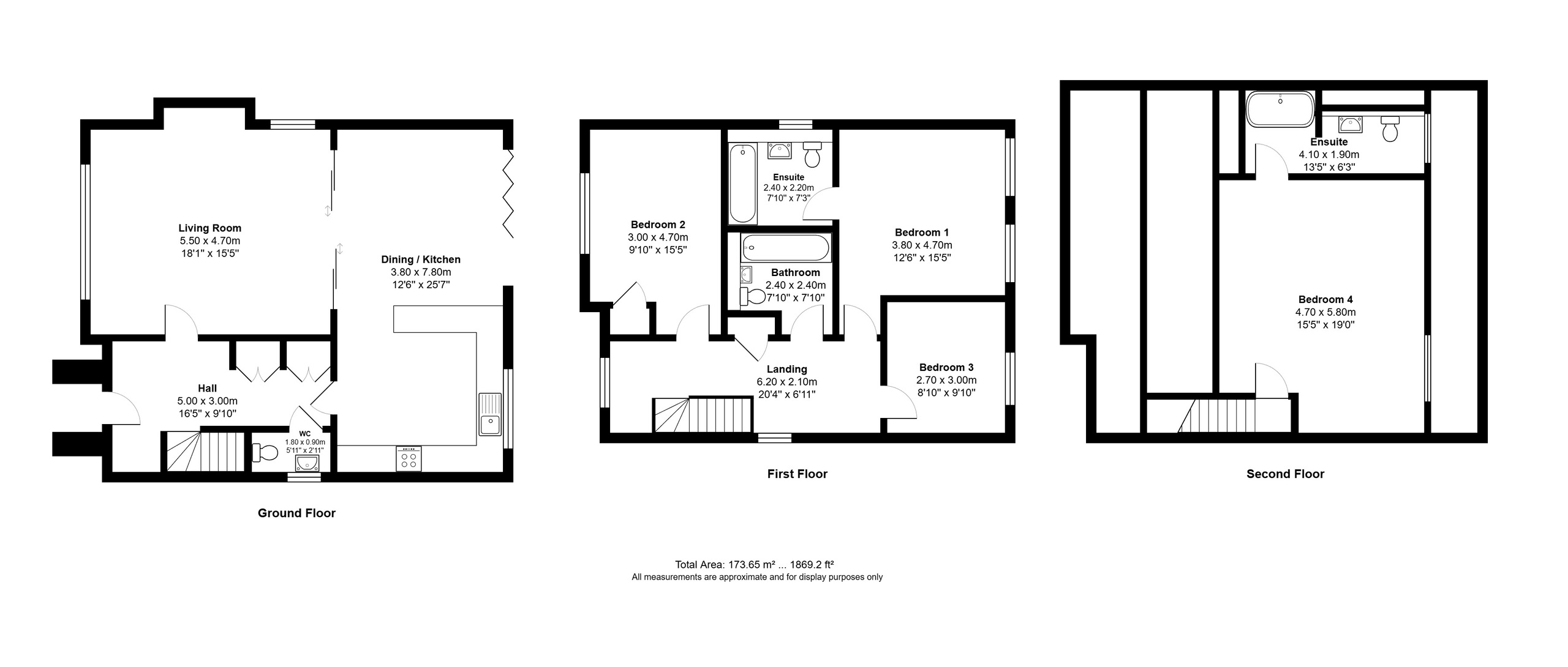Middle Oak, Kings Langley floorplan