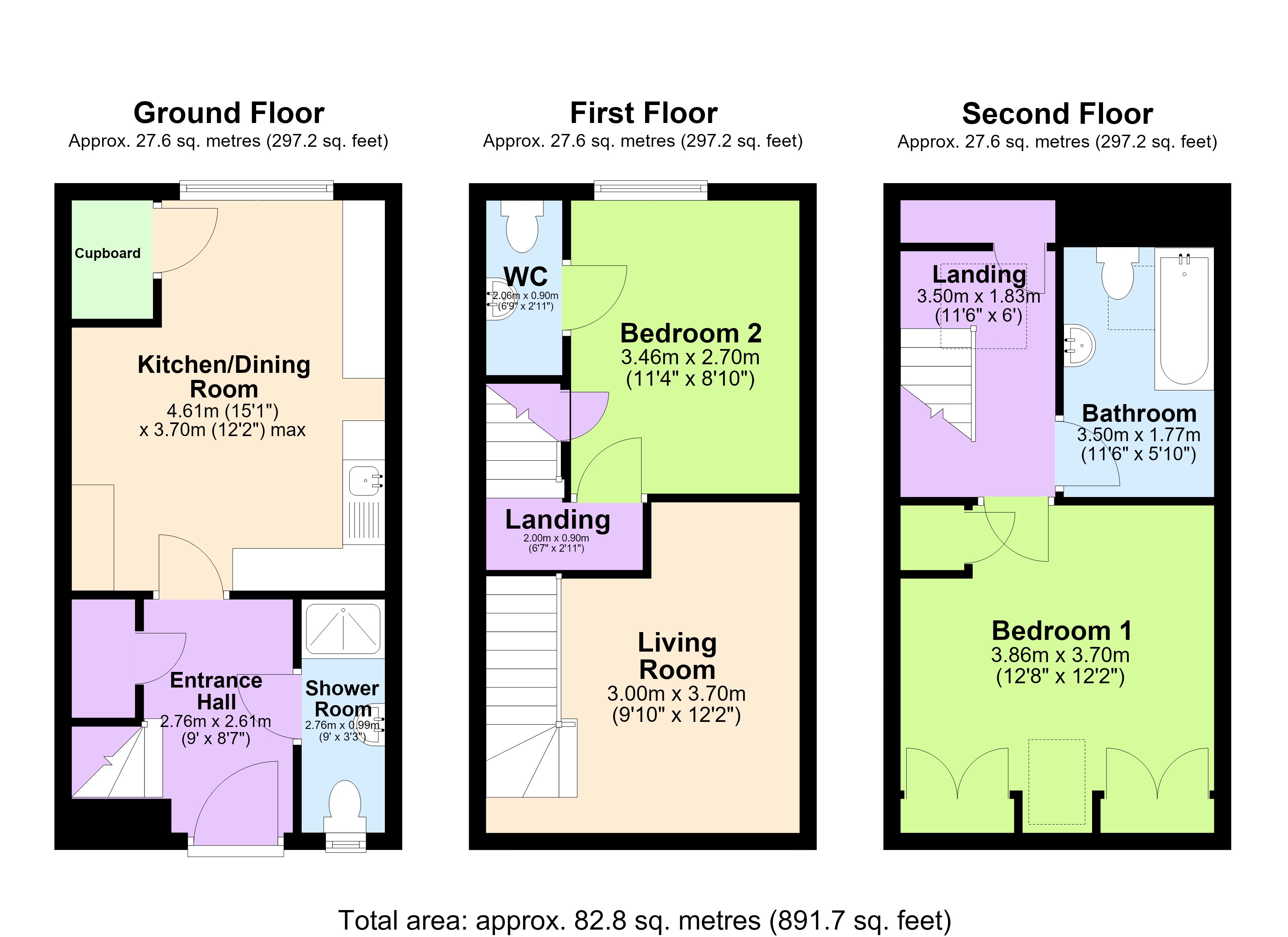 Chapel Cottage, Holsworthy floorplan