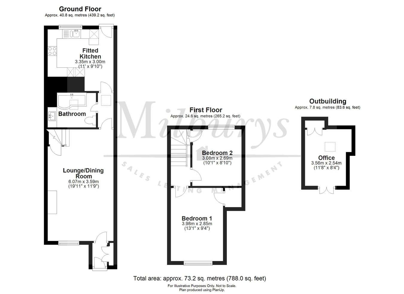 7, St John Street, Thornbury floorplan