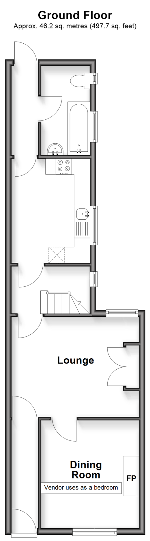 Eton Road, Southsea floorplan