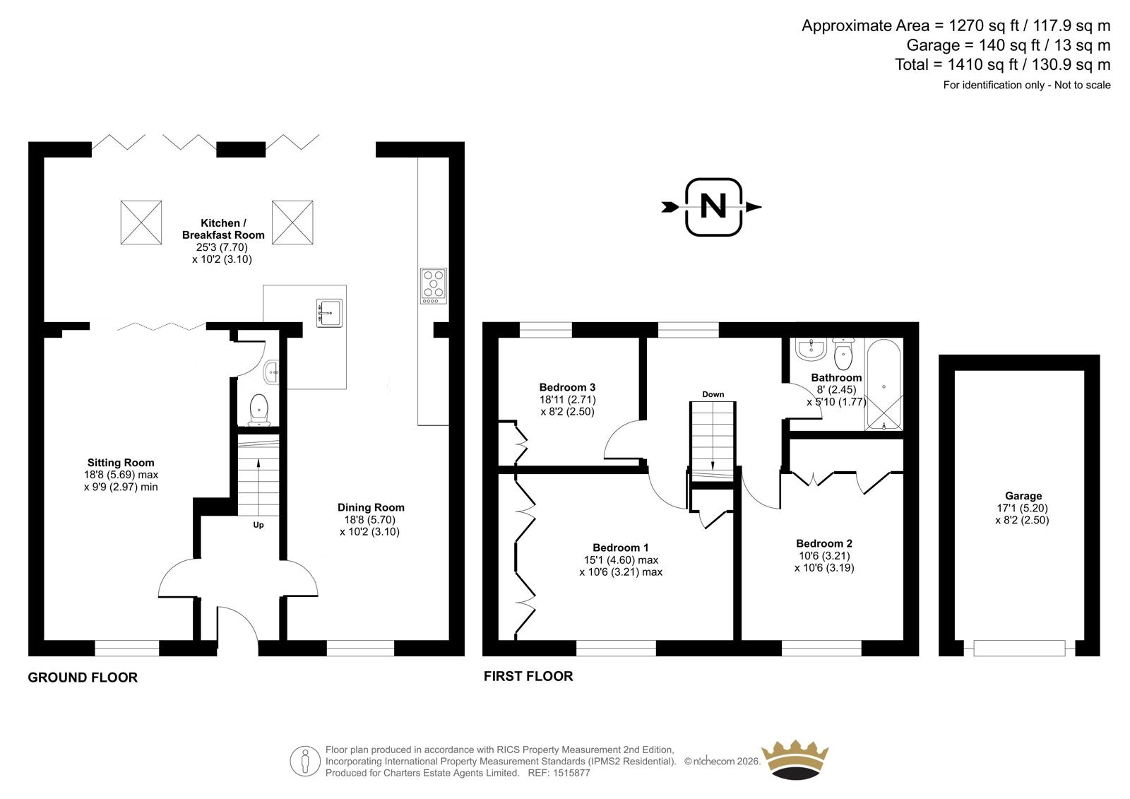 40, Bramdean Road, Southampton floorplan