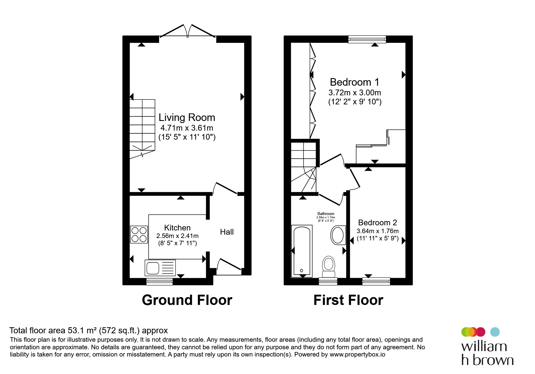 4, Britannia Gardens, SPALDING floorplan