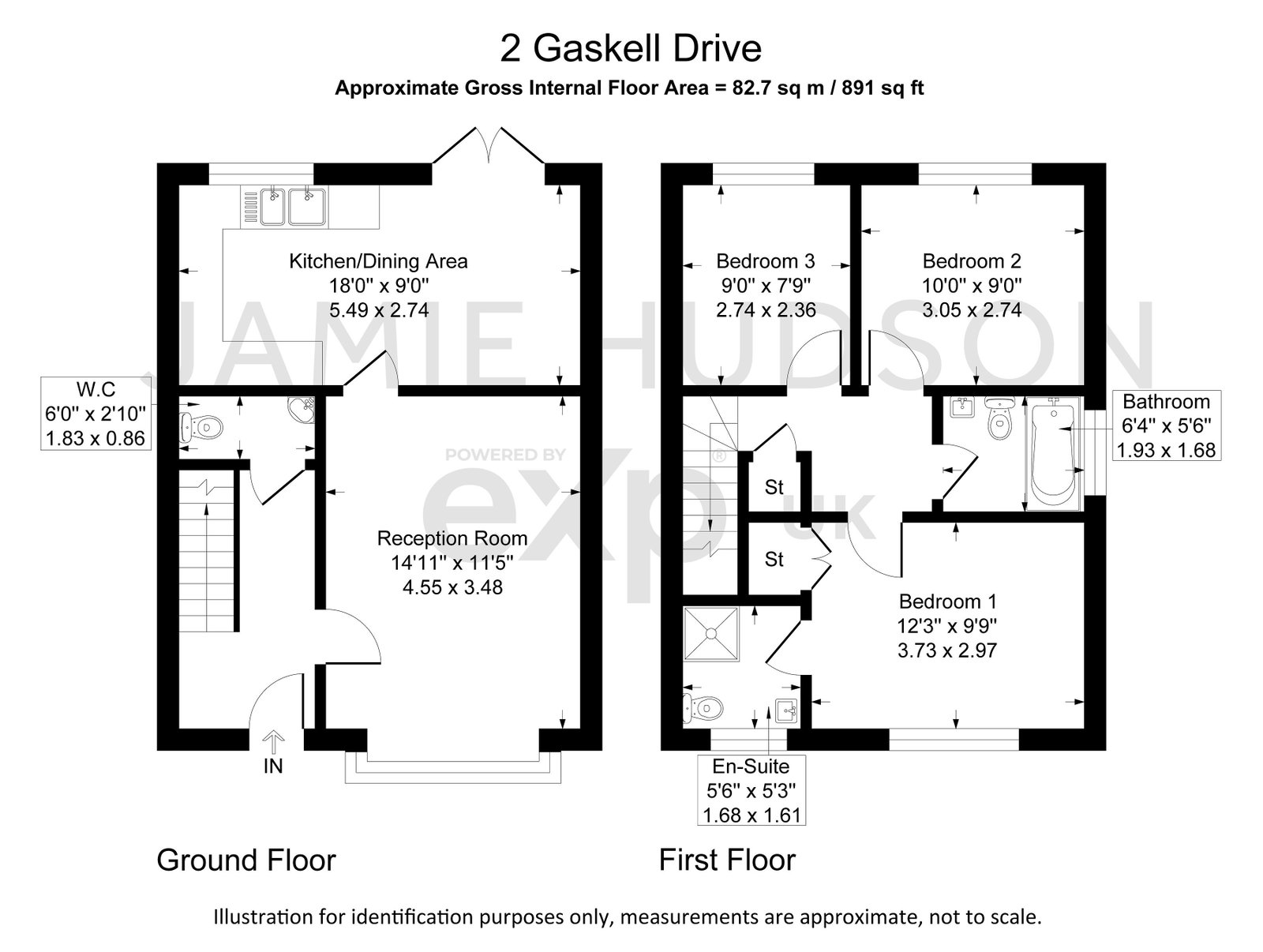 2, Gaskell Drive, Burnley floorplan