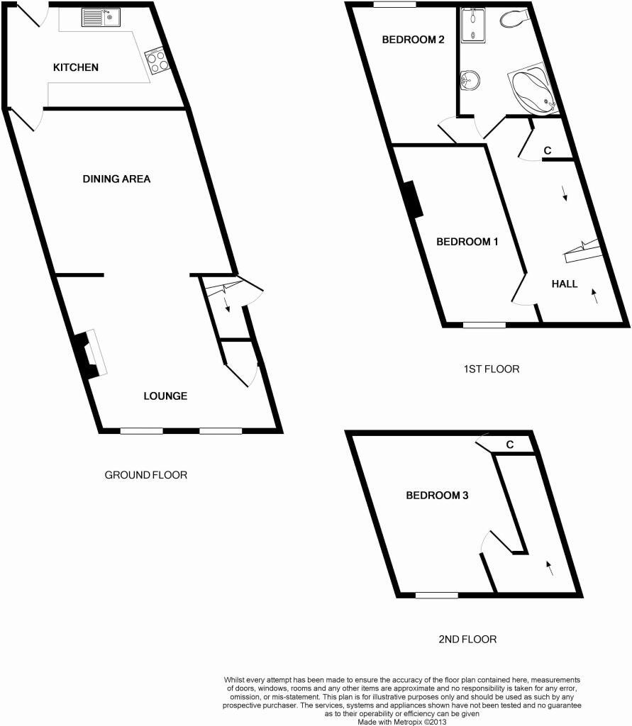 21, North Street, St. Austell floorplan