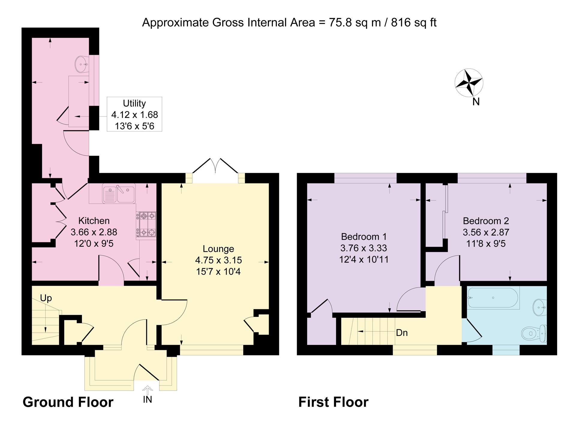 20, Balmoral Crescent, Macclesfield floorplan