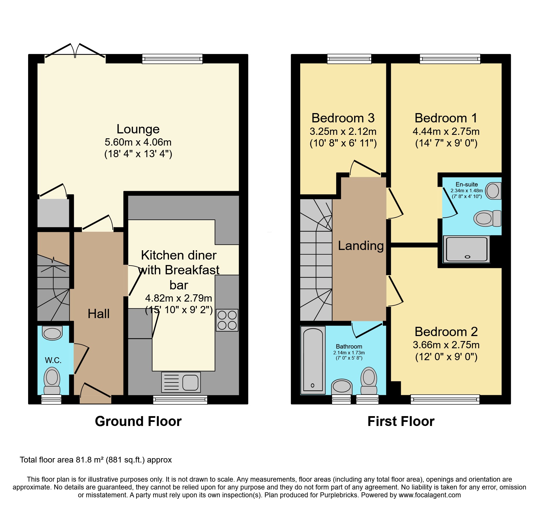 5, Exmoor Drive, Scarborough floorplan
