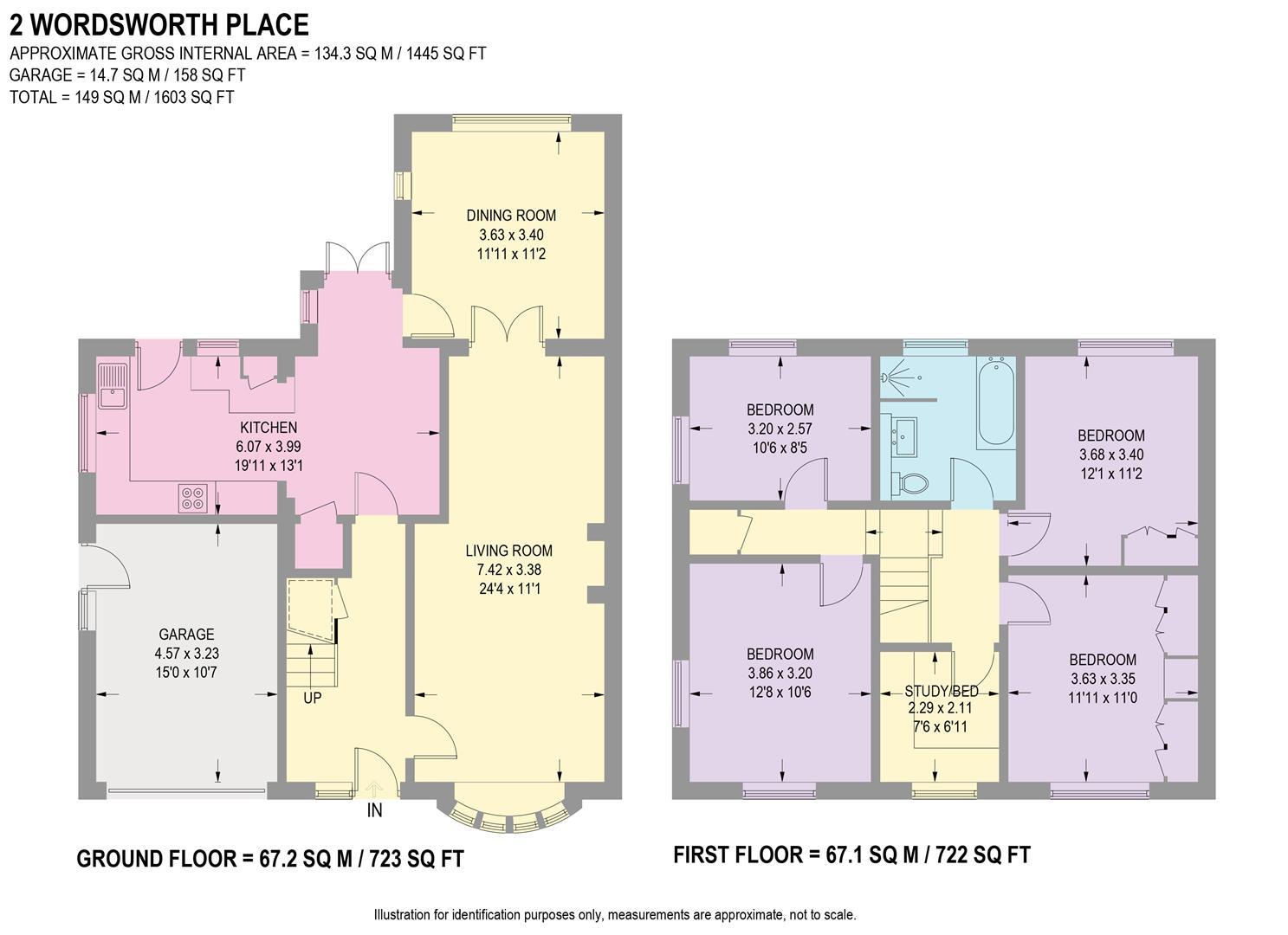 2, Wordsworth Place, Dronfield floorplan