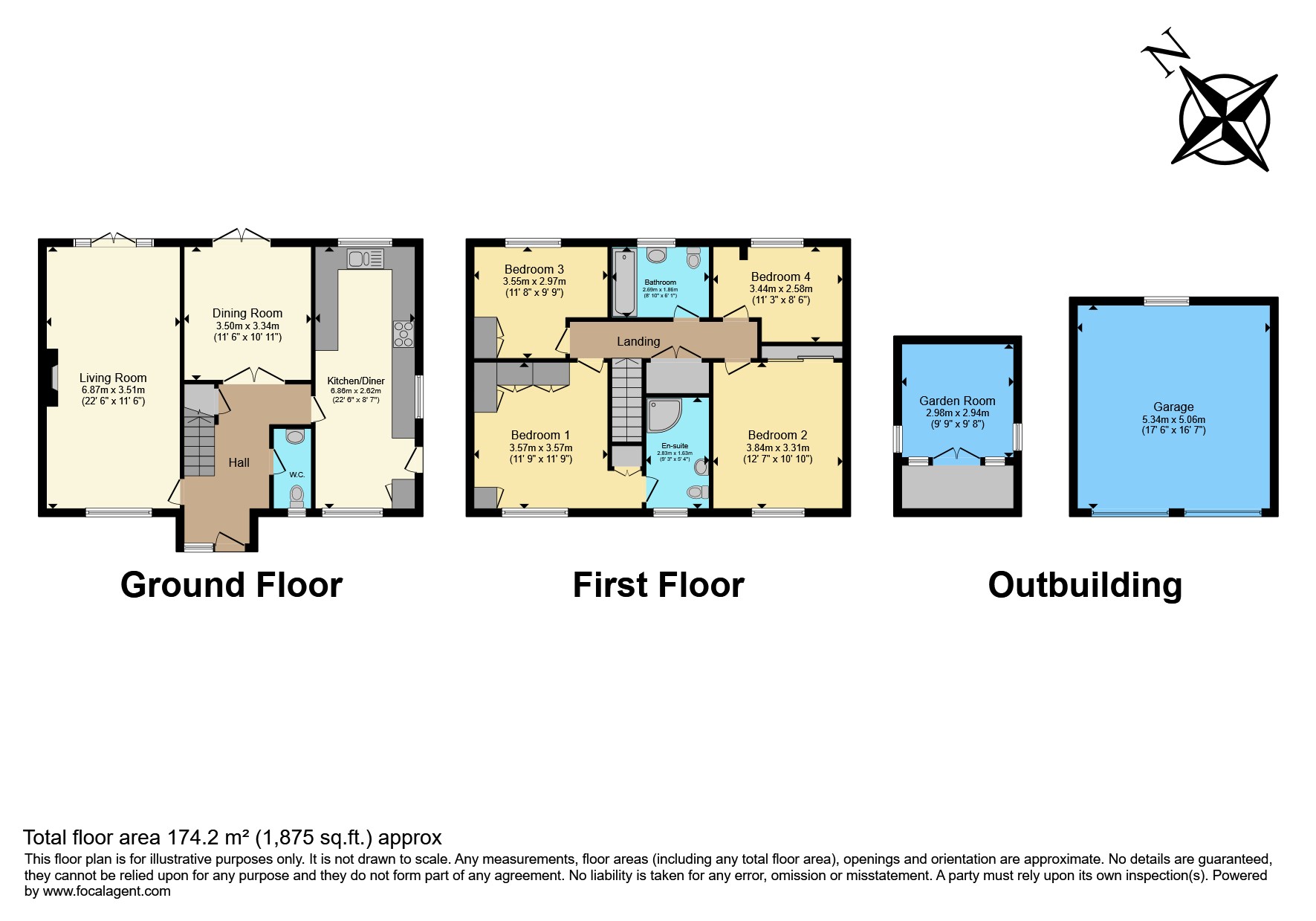 9, Waterside, Bingley floorplan