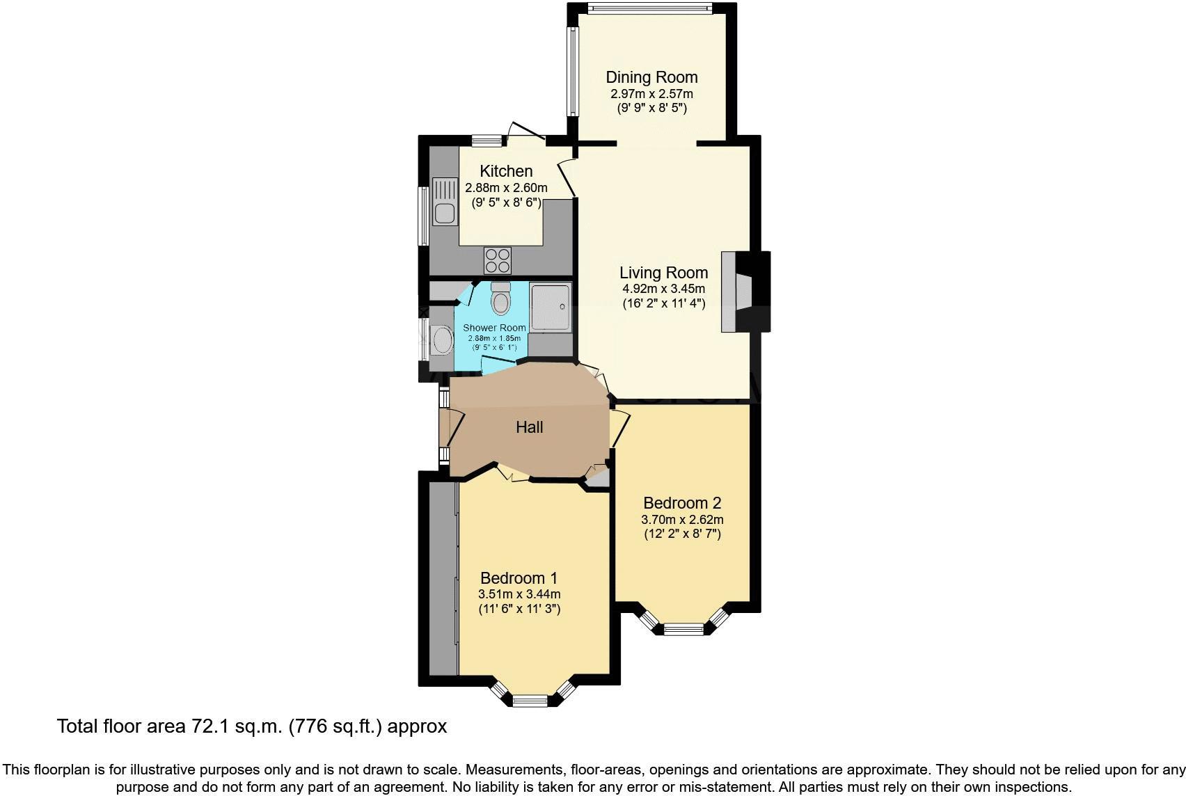 61, Shooters Drive, Nazeing floorplan