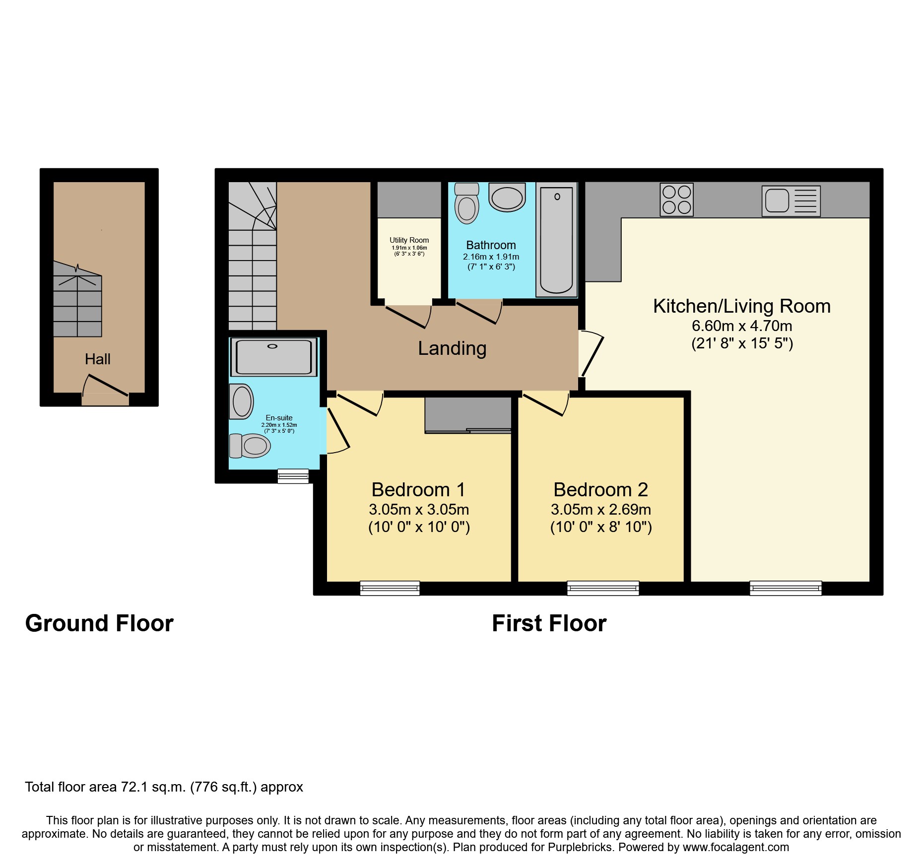 9, Dove Place, Hatton floorplan
