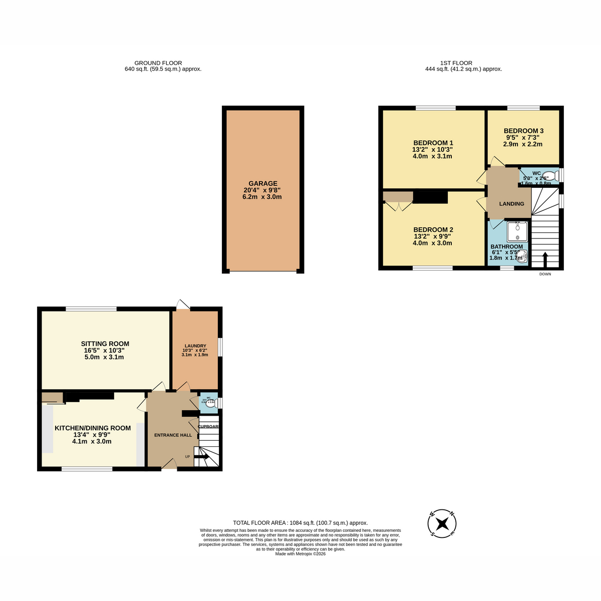 34, Ashby Road, Daventry floorplan