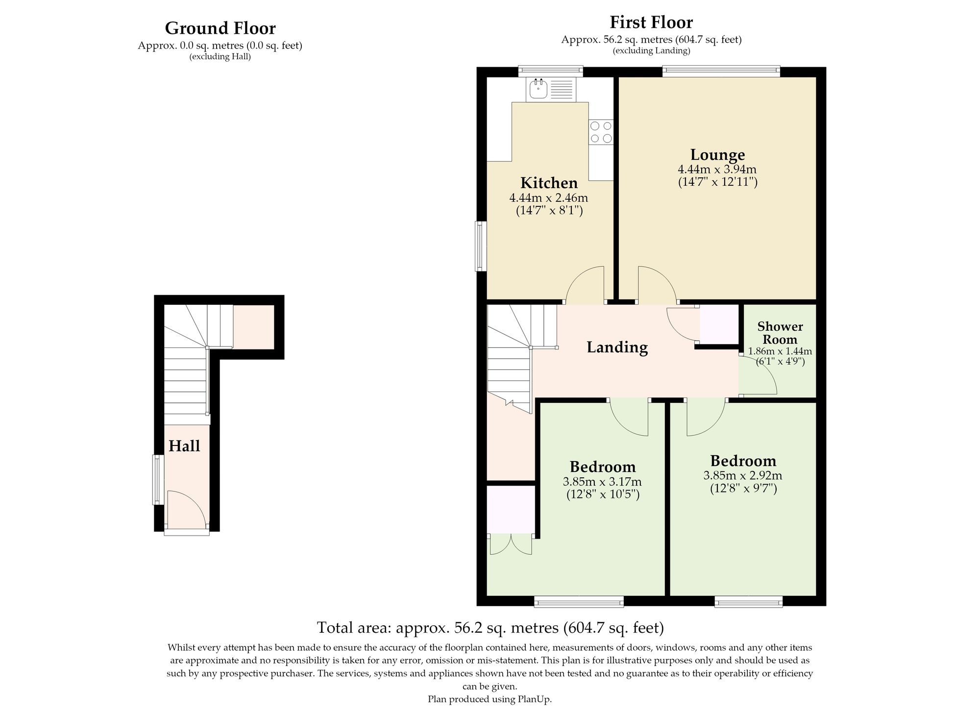 3 Fen Court, Lowestoft floorplan