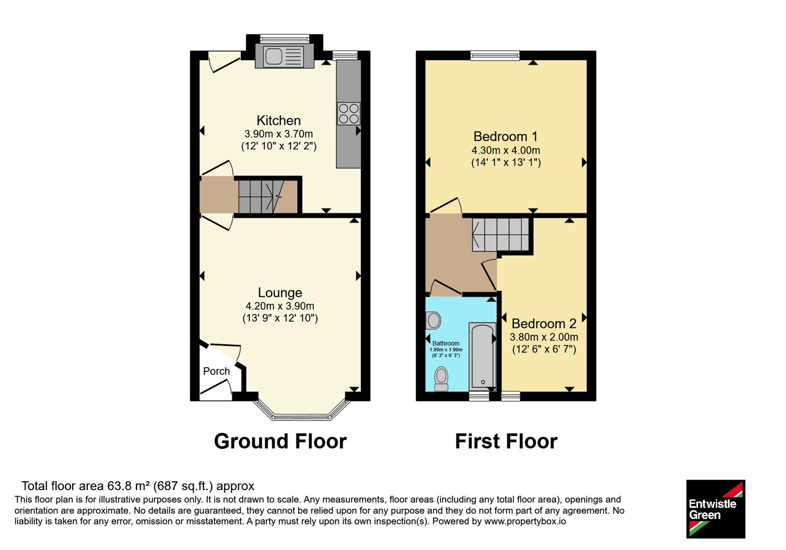15, Grasmere Street, Lancashire floorplan